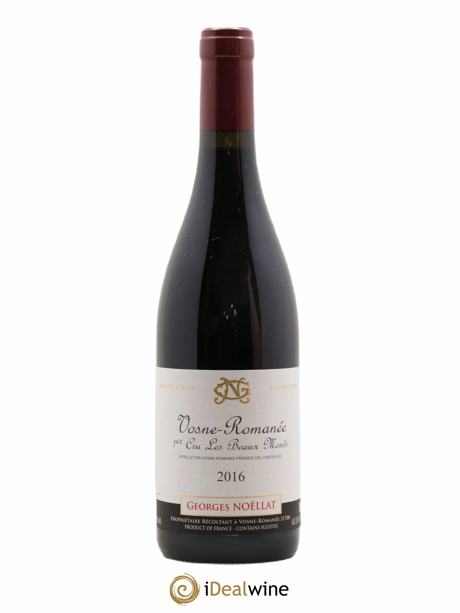 Vosne-Romanée 1er Cru Les Beaumonts Charles Noëllat 2016 - Lot de 1 bouteille - 0