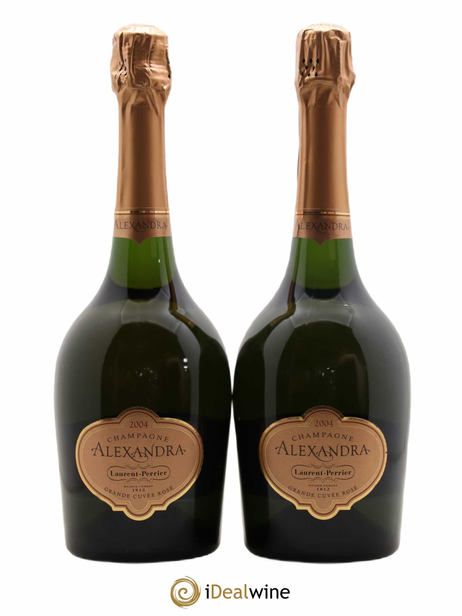 Grand Siècle Cuvée Alexandra Laurent Perrier 2004 - Lot de 2 bouteilles - 0