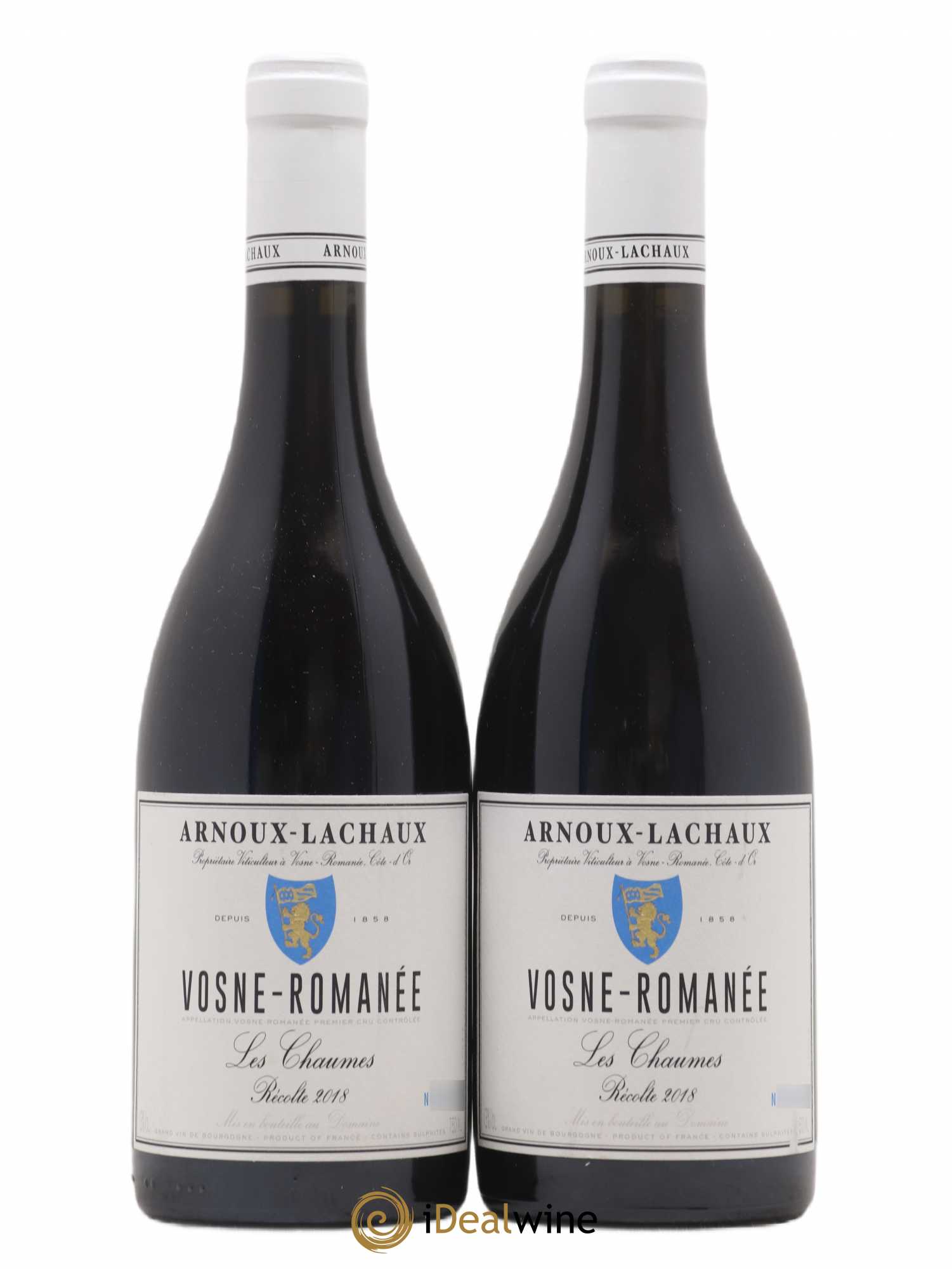 Vosne-Romanée 1er Cru Les Chaumes Arnoux-Lachaux (Domaine) 2018 - Lotto di 2 bottiglie - 0