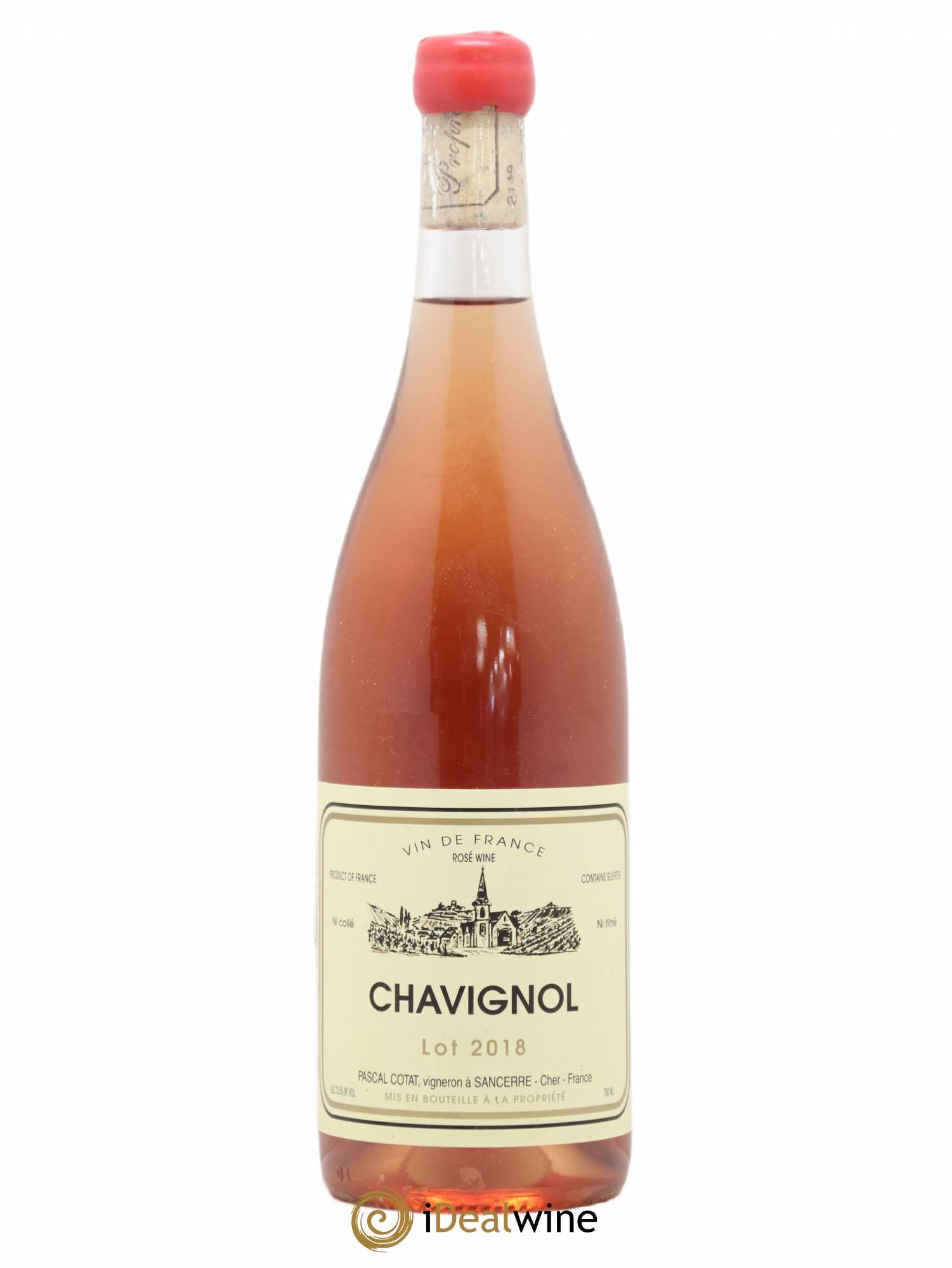 Vin de France Chavignol Pascal Cotat 2018 - Lot de 1 bouteille - 0