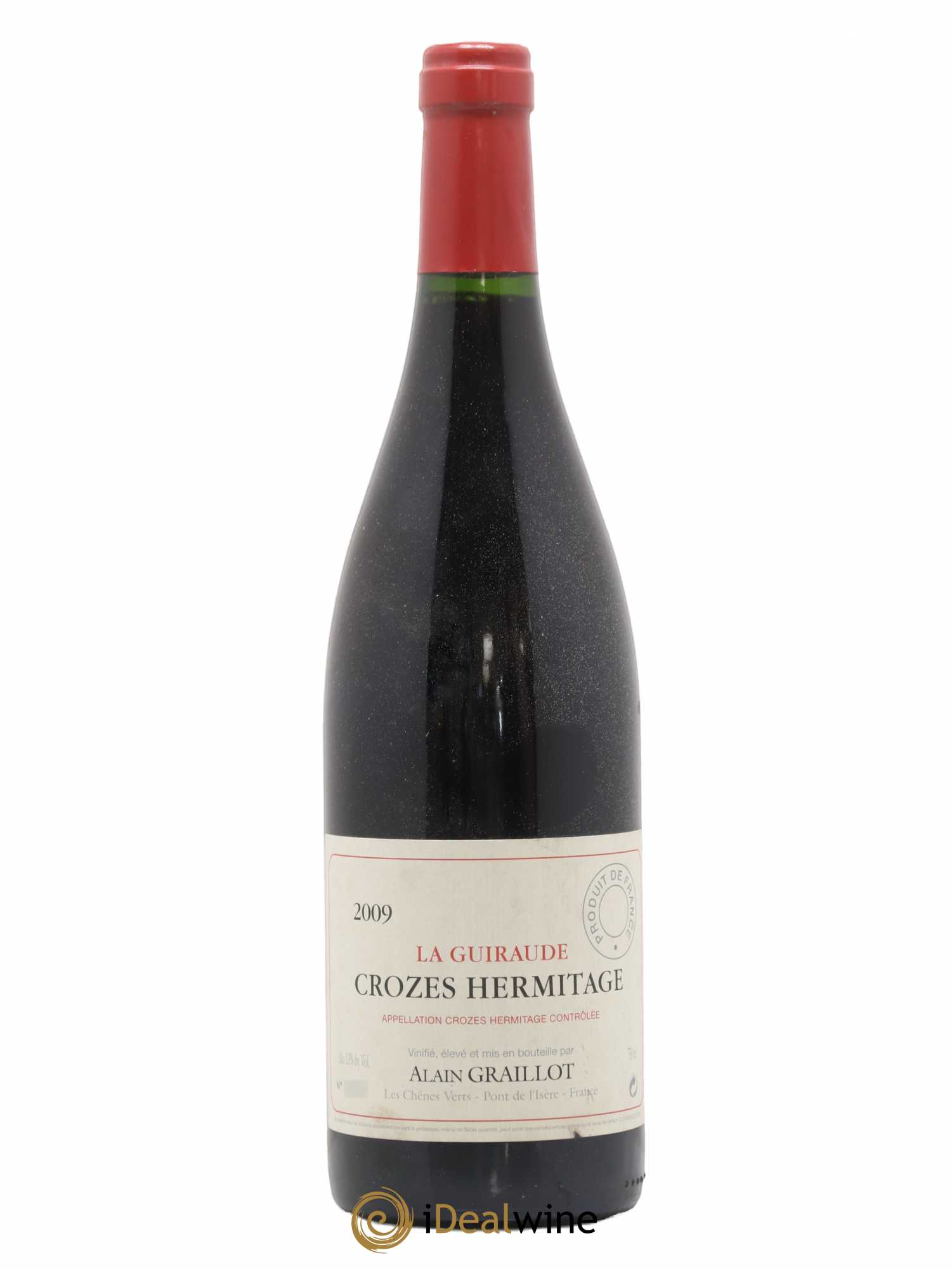 Crozes-Hermitage La Guiraude Domaine Graillot 2009 - Lot de 1 bouteille - 0