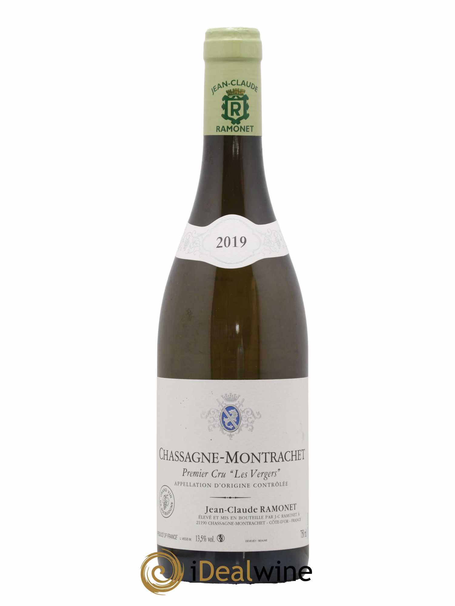 Chassagne-Montrachet 1er Cru Les Vergers Ramonet (Domaine) 2019 - Lot de 1 bouteille - 0