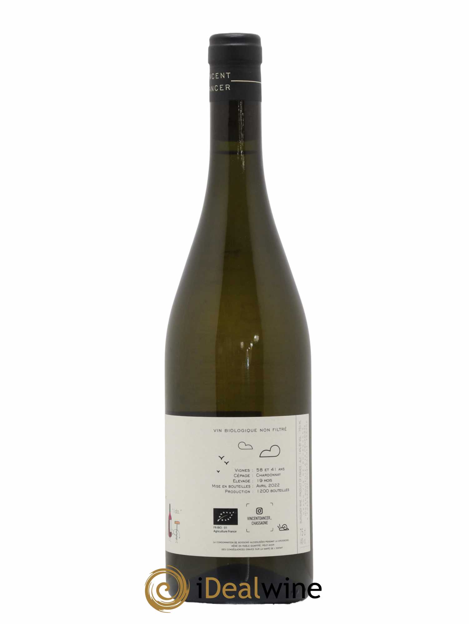 Meursault 1er Cru Perrières Vincent Dancer 2020 - Lot de 1 bouteille - 1