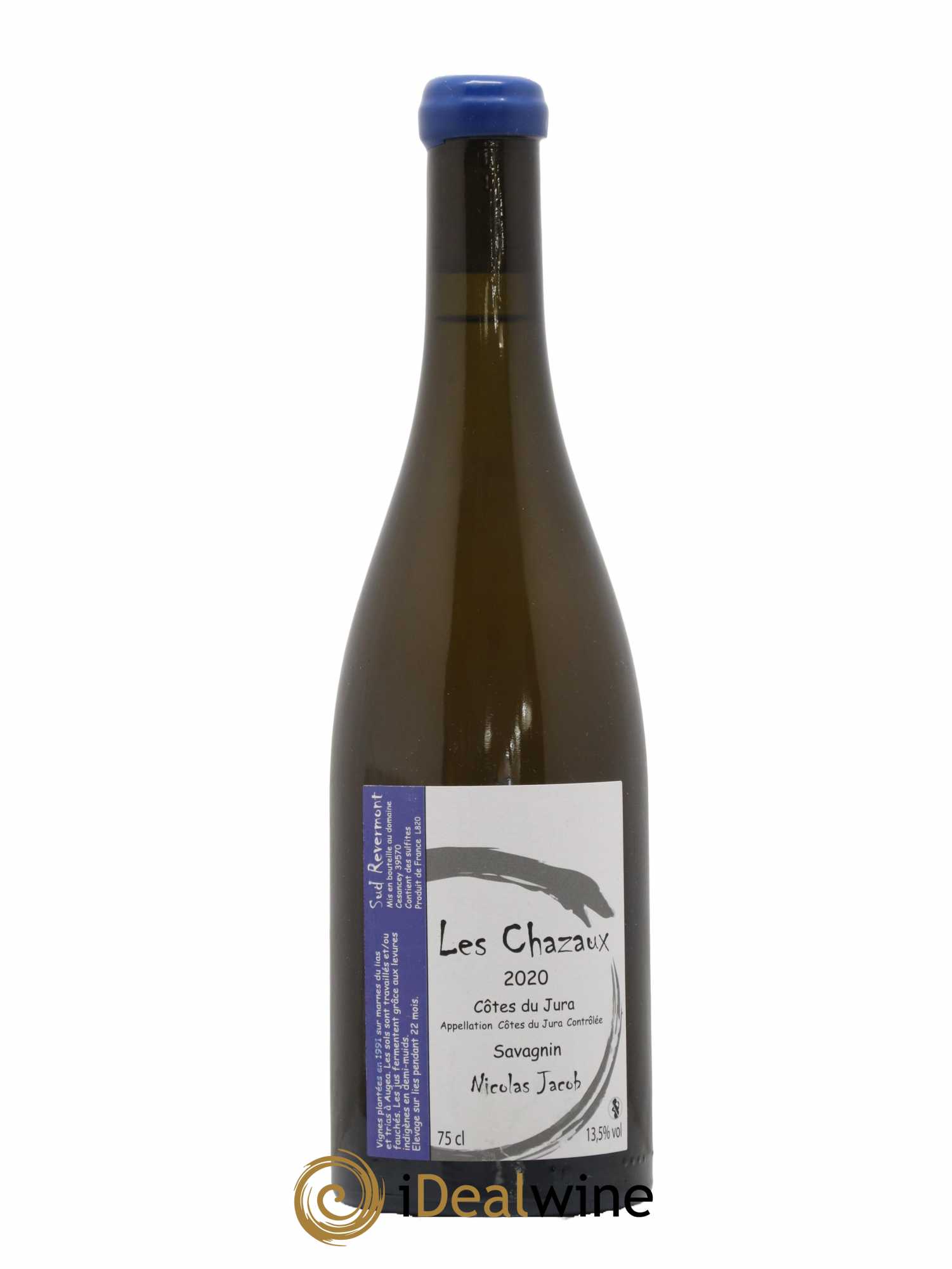 Côtes du Jura Savagnin Les Chazaux Nicolas Jacob 2020 - Lot de 1 bouteille - 0