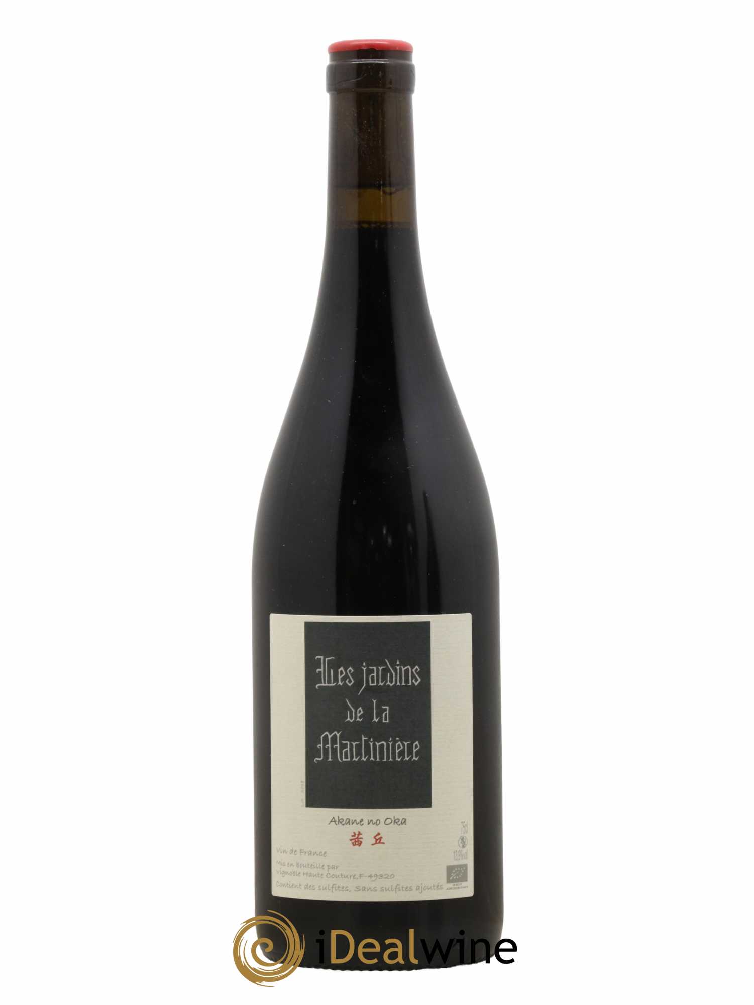 Vin de France Les jardins de la Martinieres Akane no Oka 2018 - Lot de 1 bouteille - 0