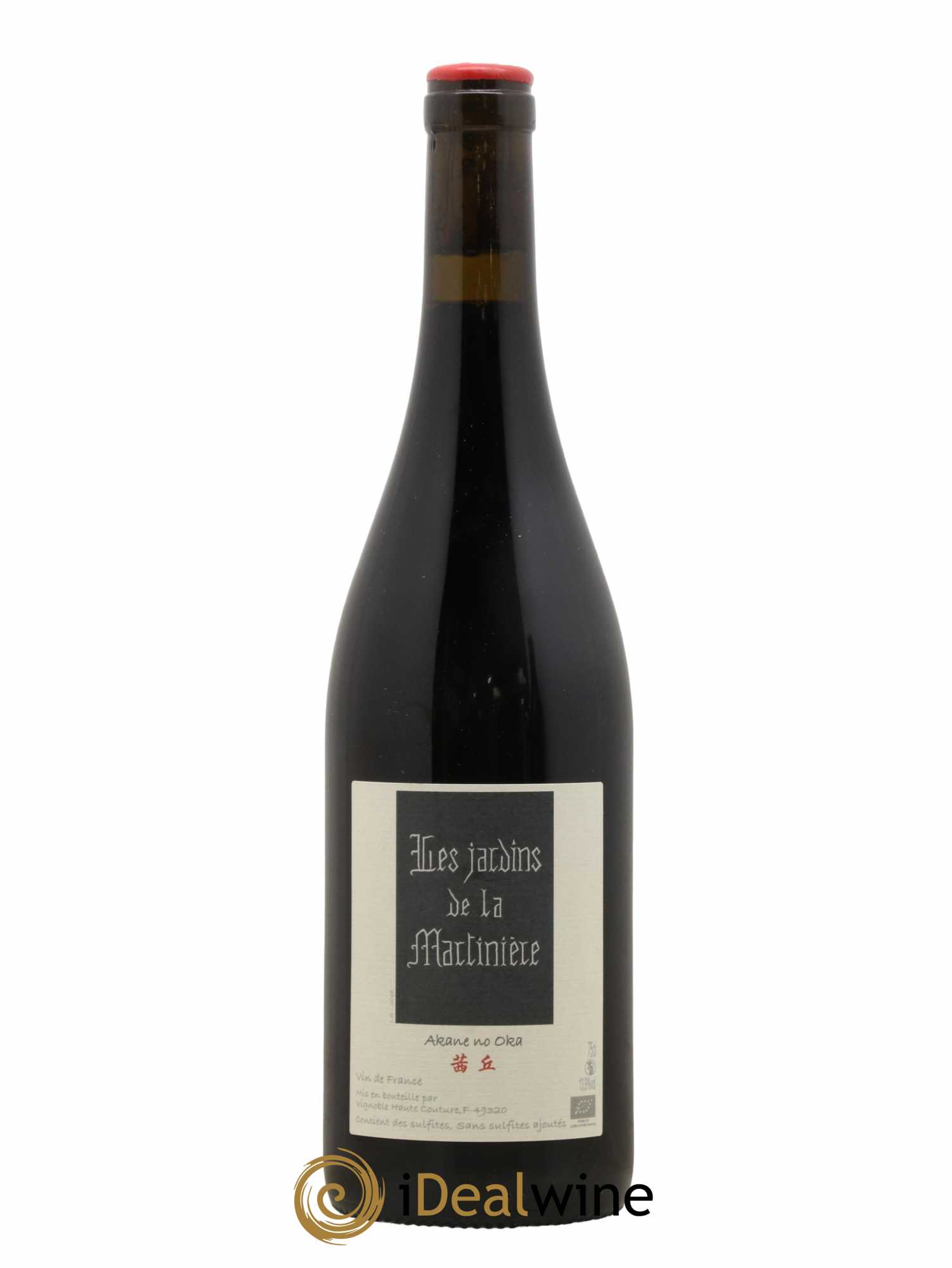 Vin de France Les jardins de la Martinieres Akane no Oka 2018 - Lot de 1 bouteille - 0