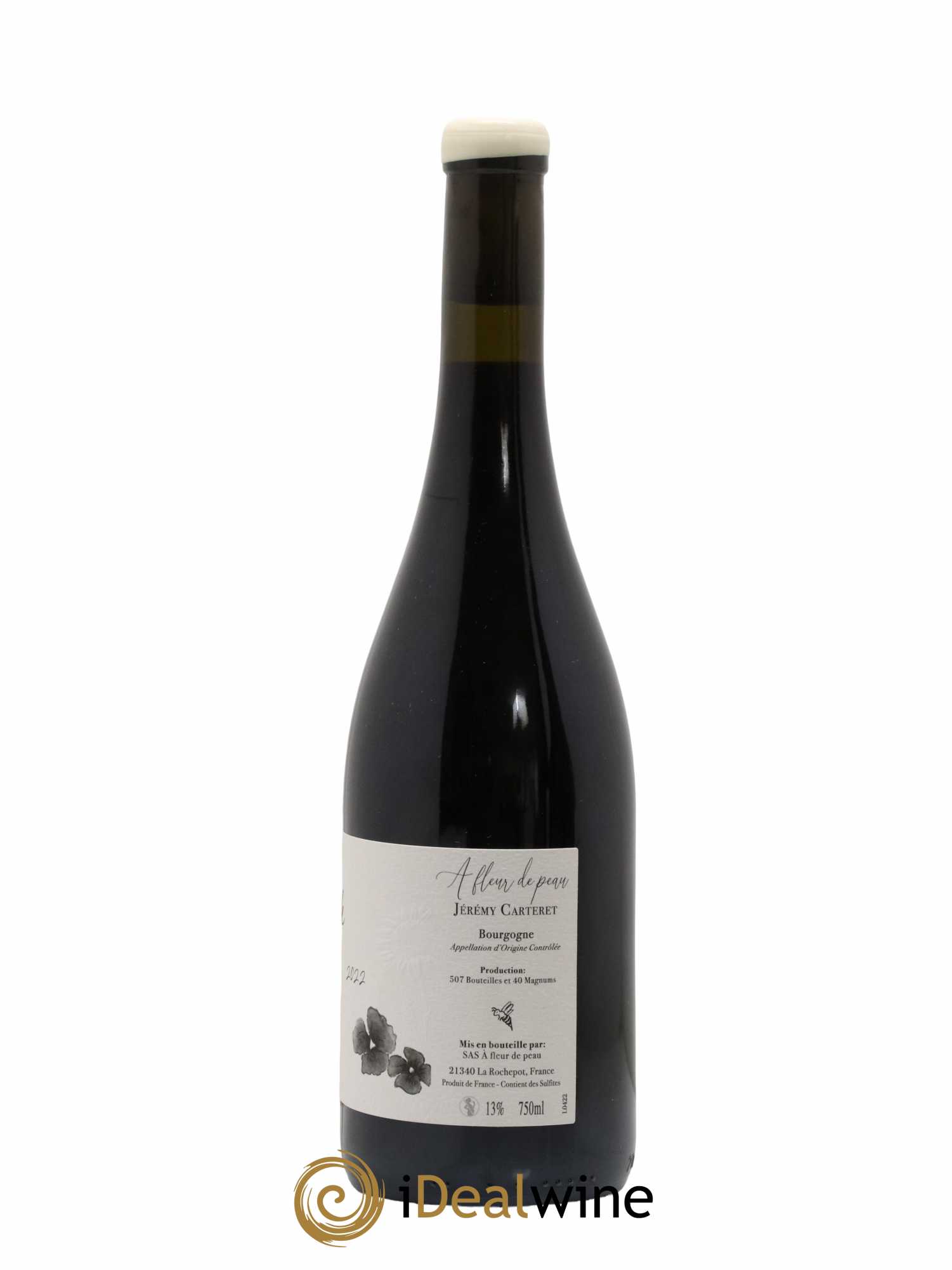 Bourgogne Ink A Fleur De Peau Jeremie Carteret 2022 - Lot de 1 bouteille - 1
