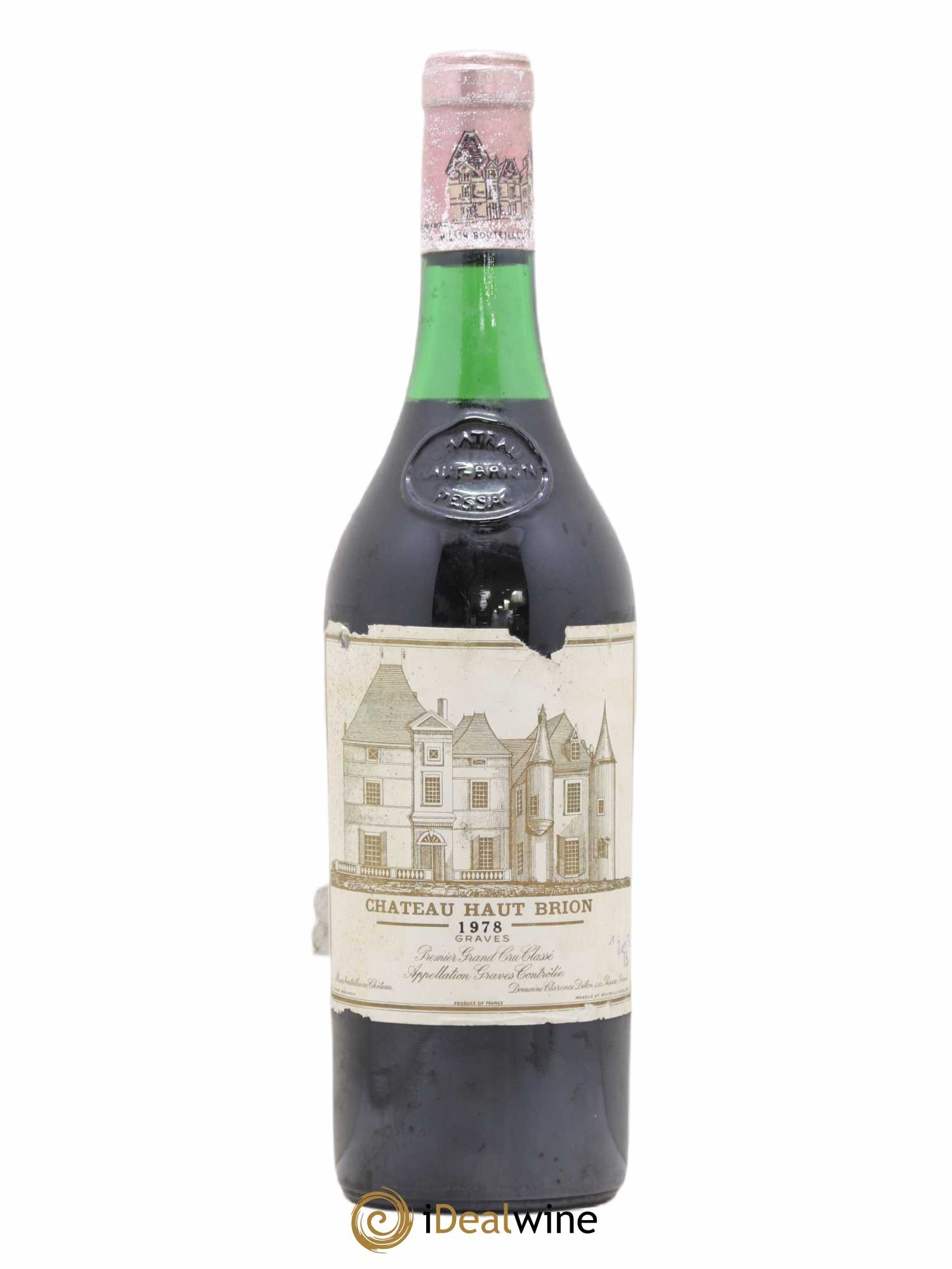 Château Haut Brion 1er Grand Cru Classé 1978 - Lot de 1 bouteille - 0