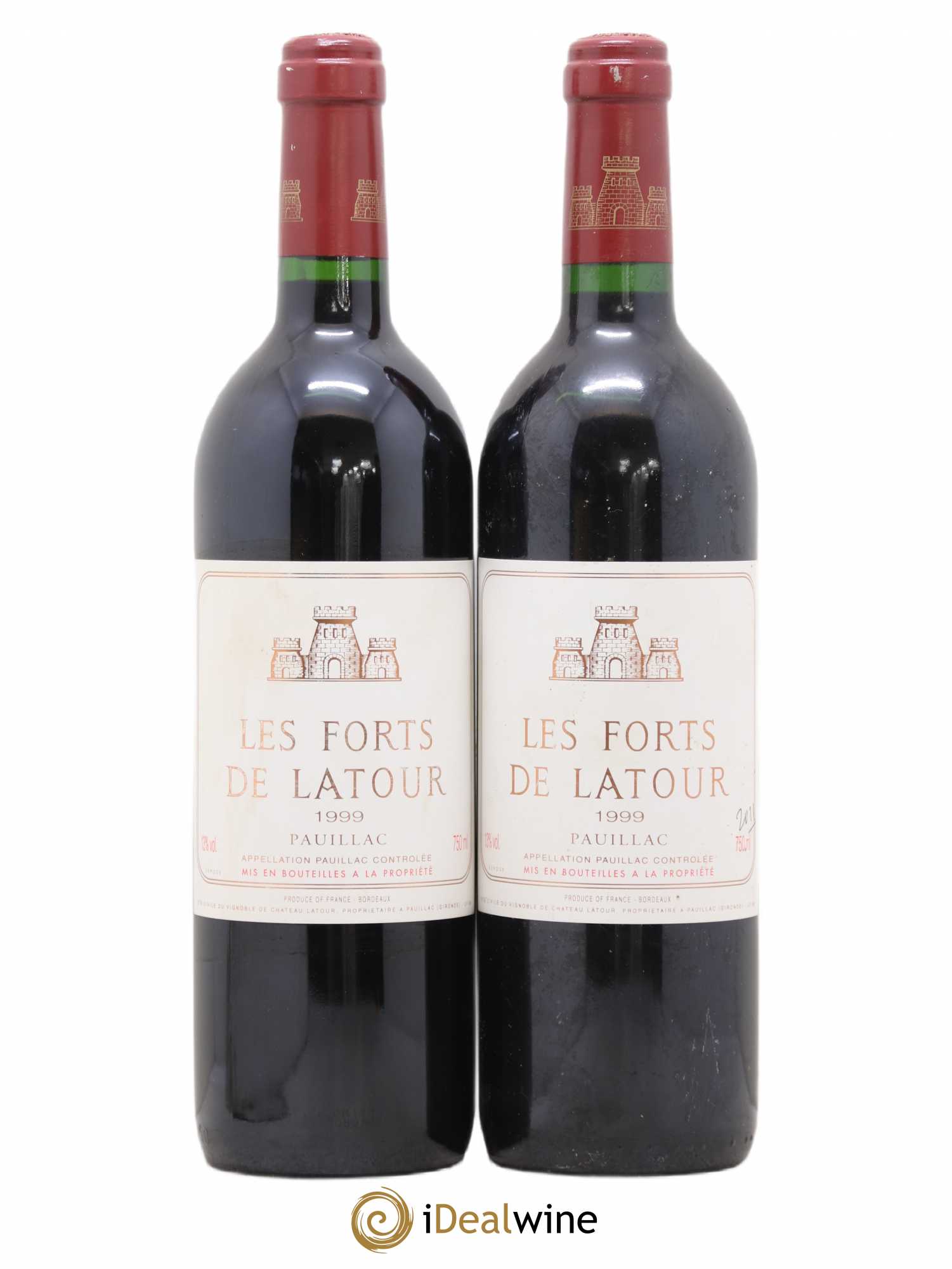 Les Forts de Latour Second Vin 1999 - Lot de 2 bouteilles - 0