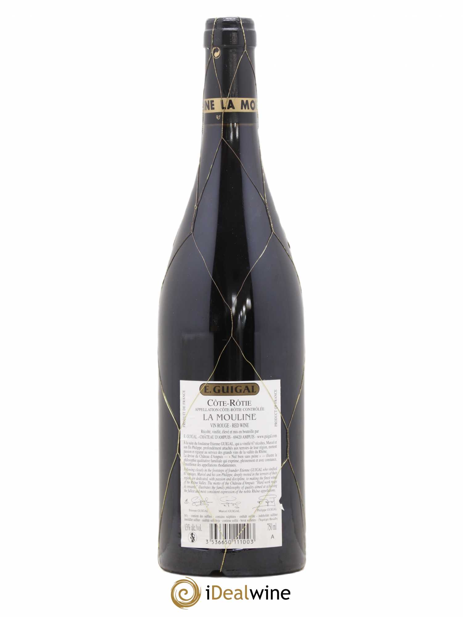 Côte-Rôtie La Mouline Guigal 2009 - Lot de 1 bouteille - 1