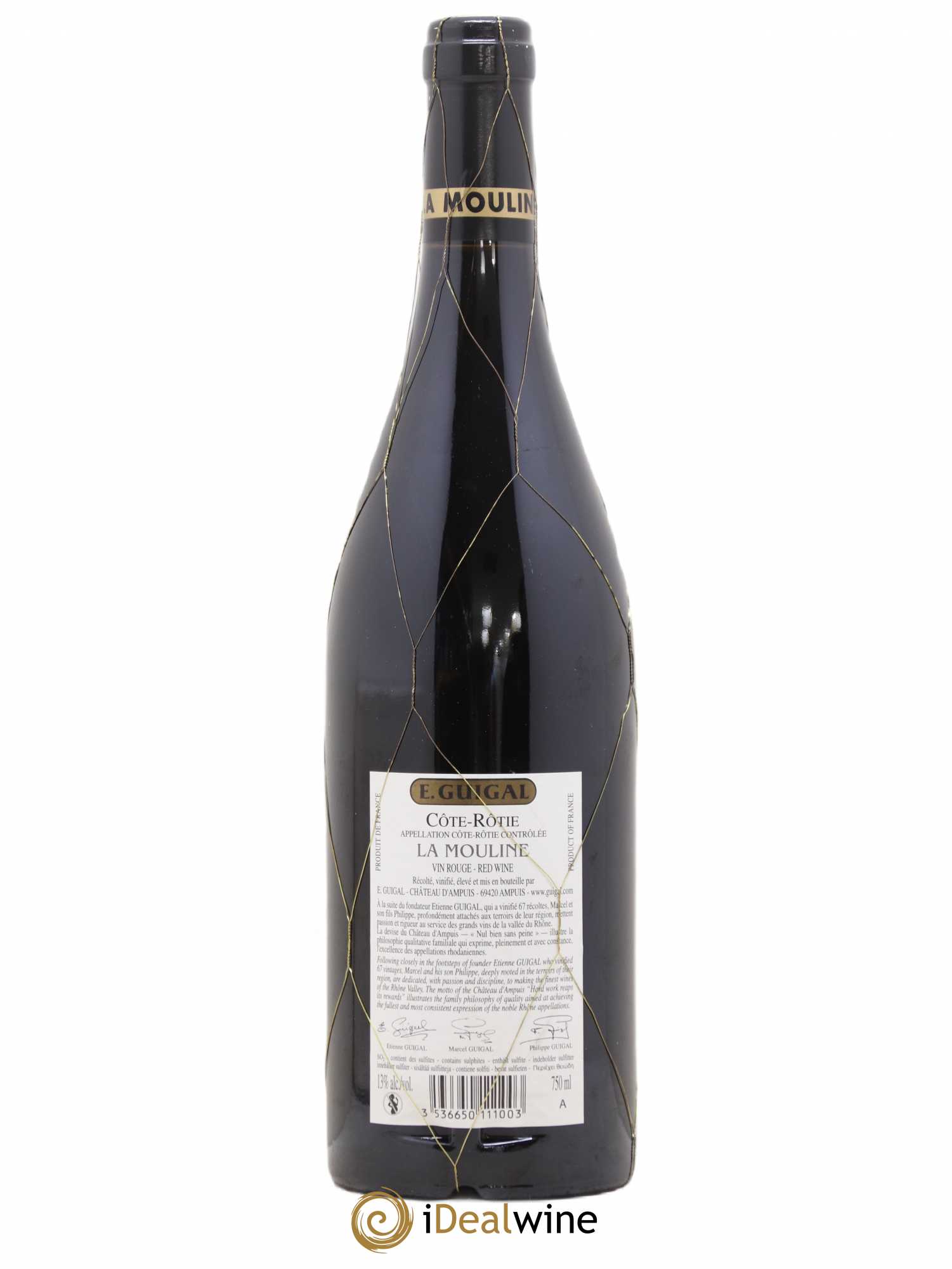 Côte-Rôtie La Mouline Guigal 2010 - Lot de 1 bouteille - 1