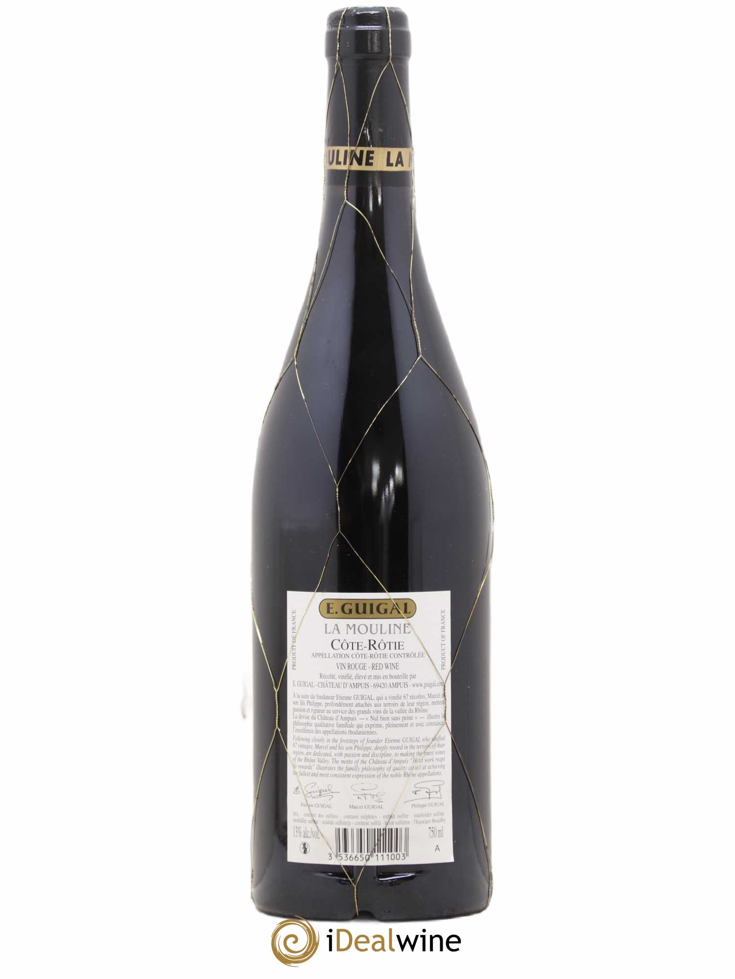 Côte-Rôtie La Mouline Guigal 2011 - Lot de 1 bouteille - 1