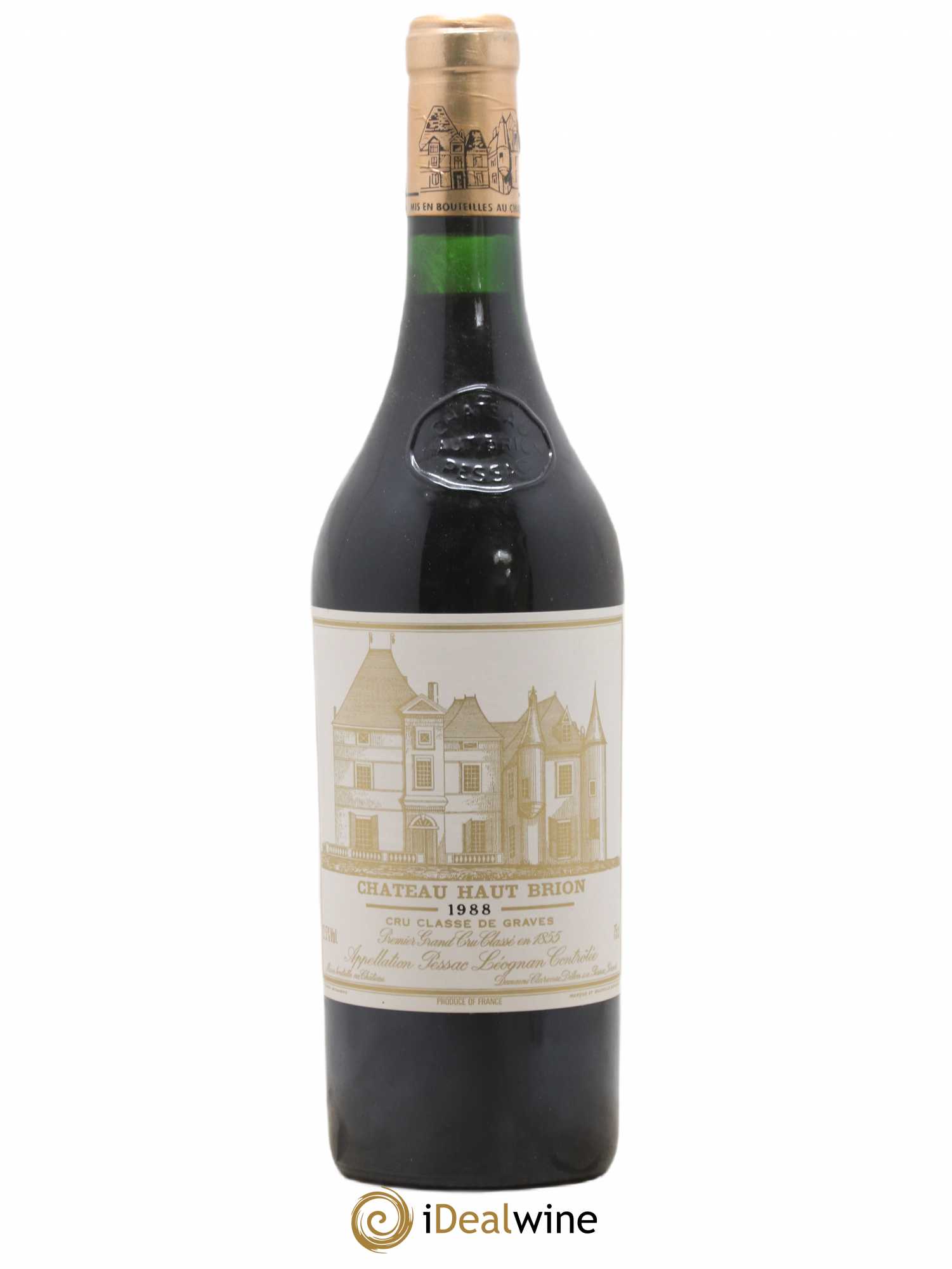 Château Haut Brion 1er Grand Cru Classé 1988 - Lotto di 1 bottiglia - 0