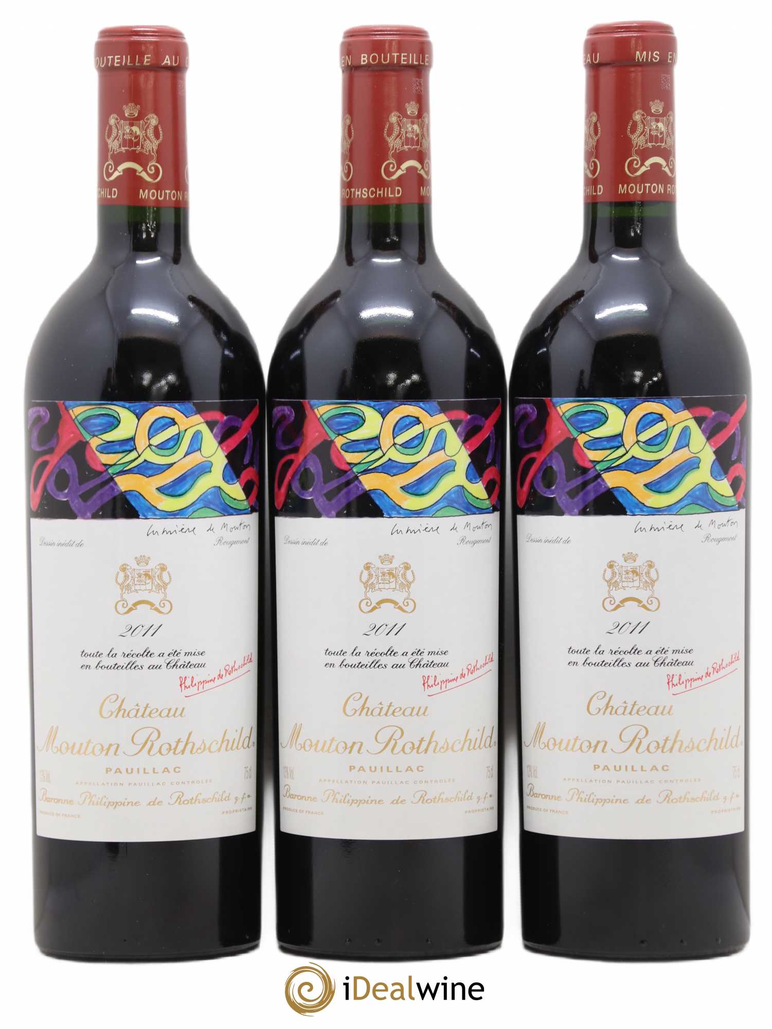 Château Mouton Rothschild 1er Grand Cru Classé 2011 - Lot de 6 bouteilles - 3