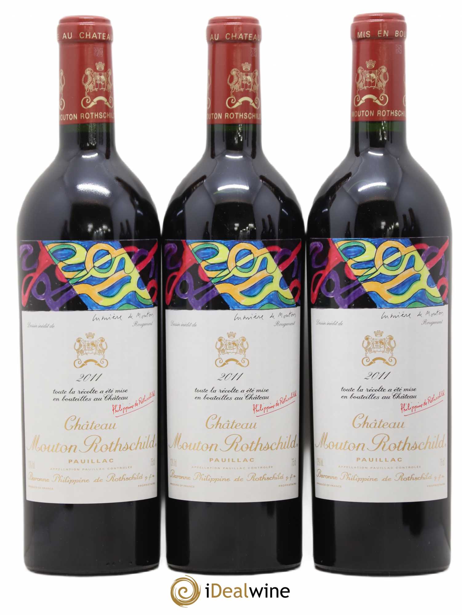 Château Mouton Rothschild 1er Grand Cru Classé 2011 - Lot de 6 bouteilles - 3