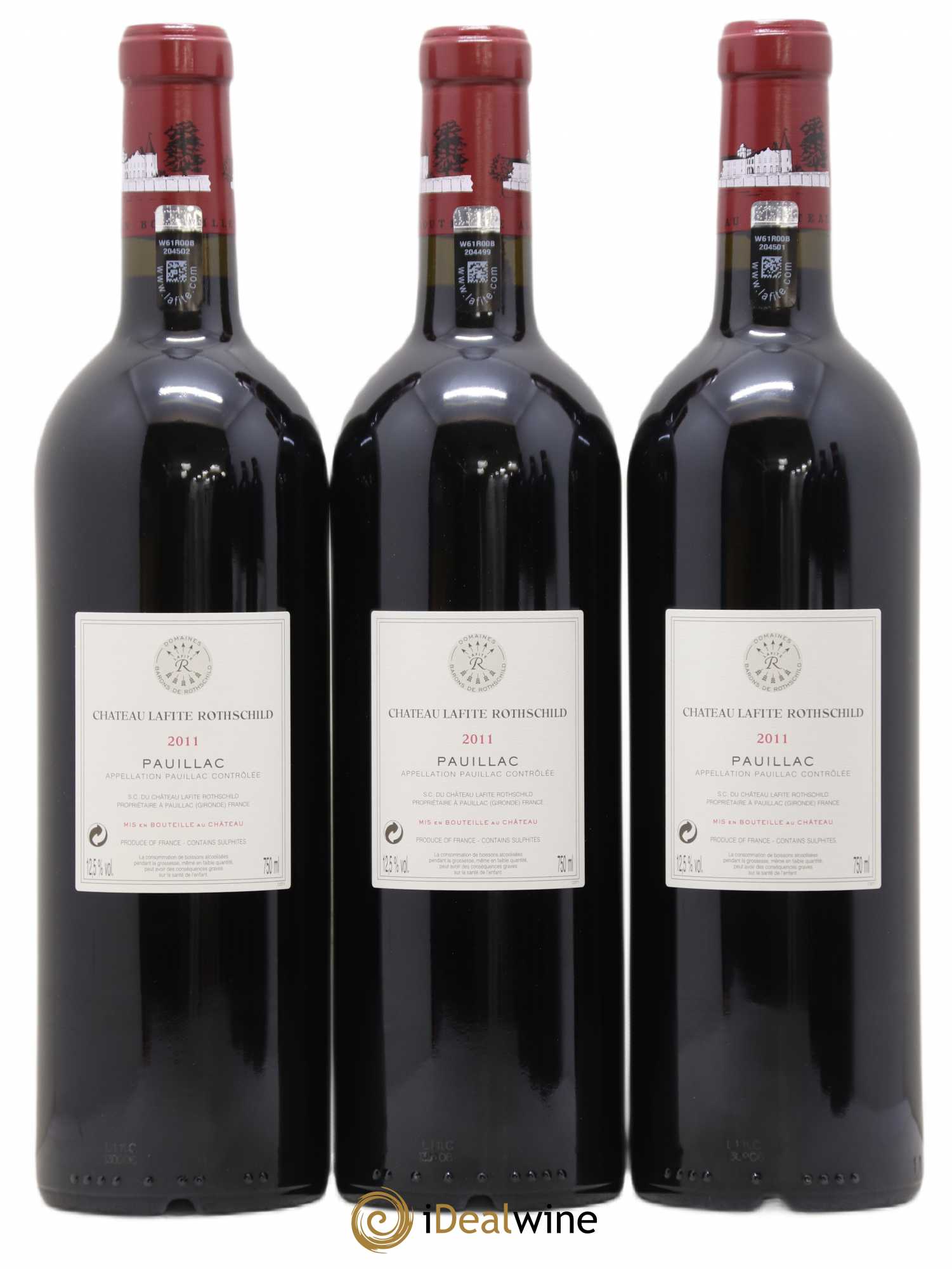 Château Lafite Rothschild 1er Grand Cru Classé 2011 - Lot de 6 bouteilles - 4