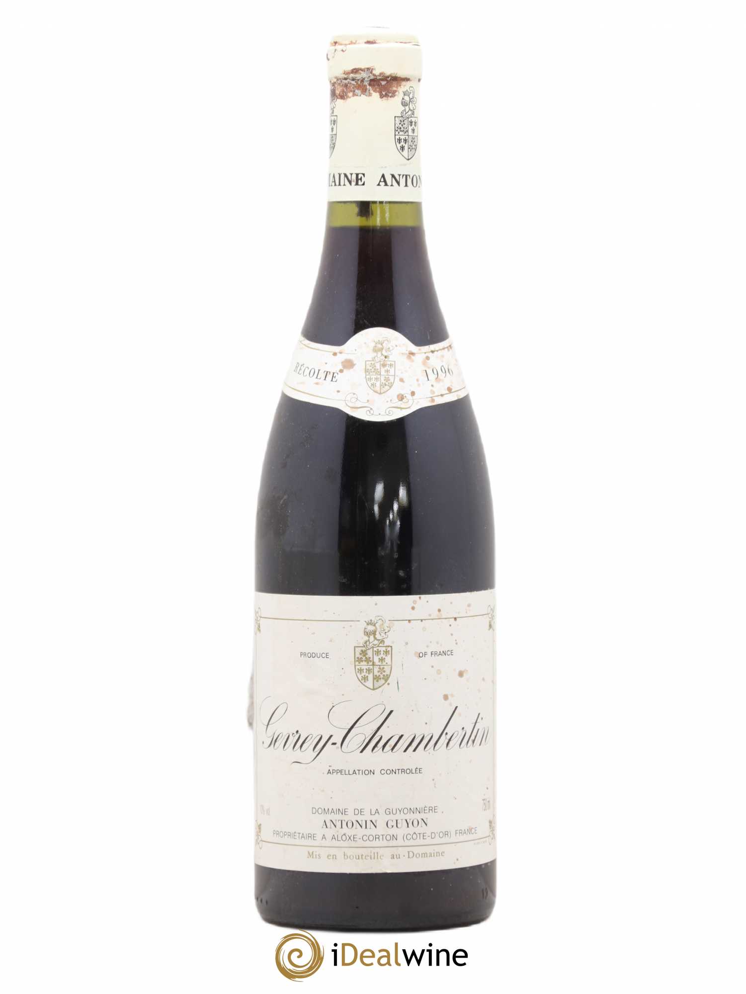 Gevrey-Chambertin Domaine De La Guyonniere Antonin Guyon 1996 - Posten von 1 Flasche - 0