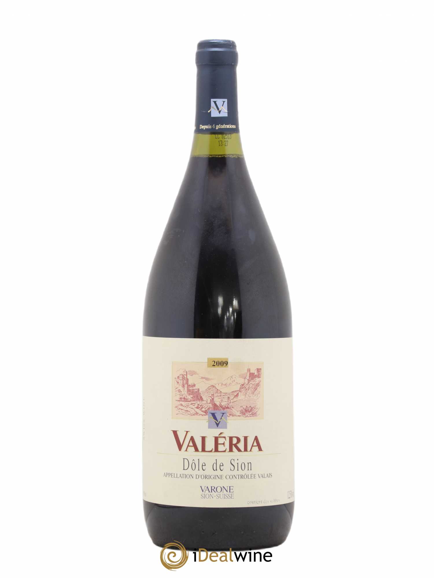 Valais Dole de Sion Domaine Valéria (sans prix de réserve) 2009 - Posten von 1 Magnum - 0
