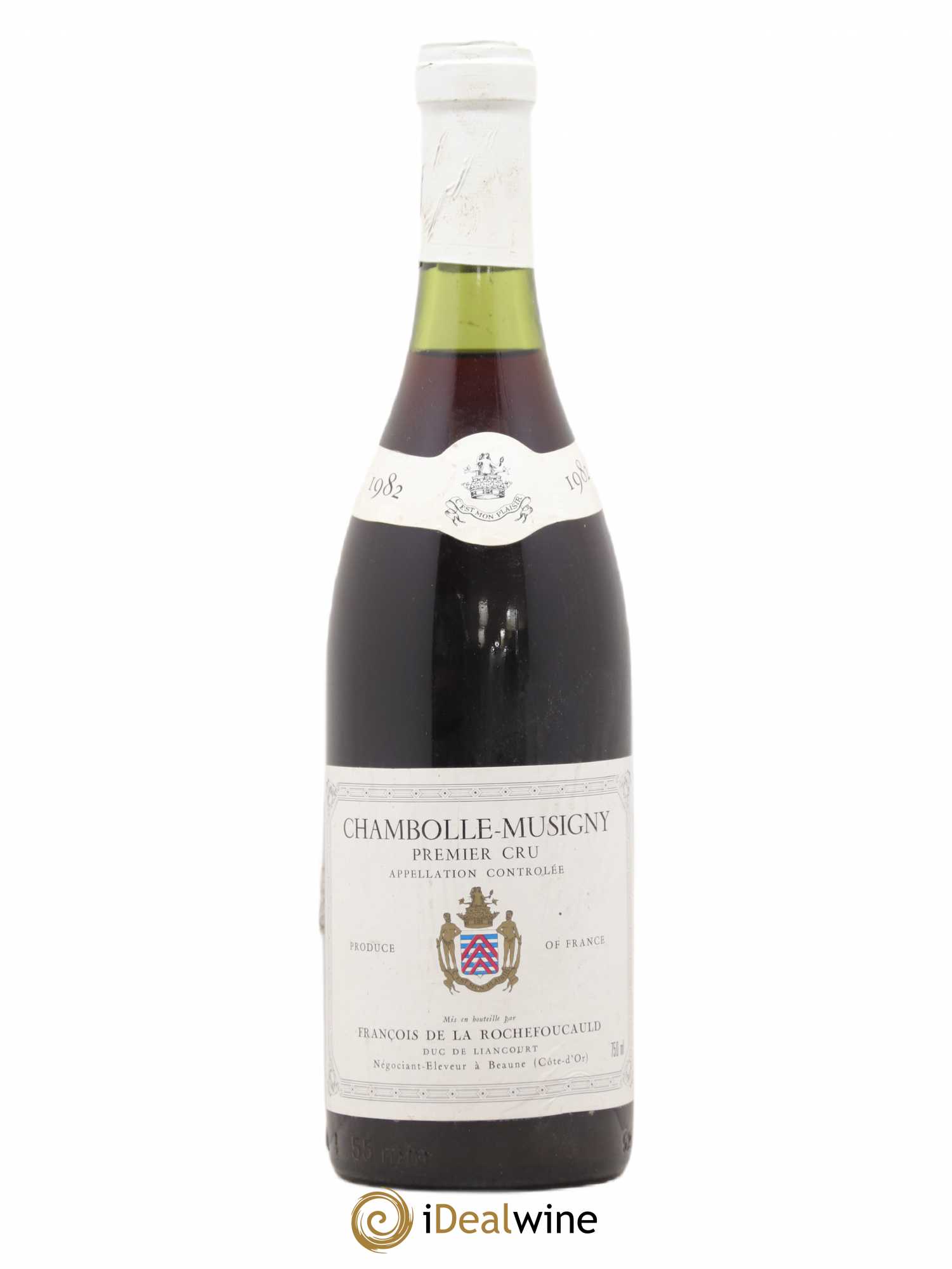 Chambolle-Musigny 1er Cru François de la Rochefoucauld 1982 - Lot de 1 bouteille - 0