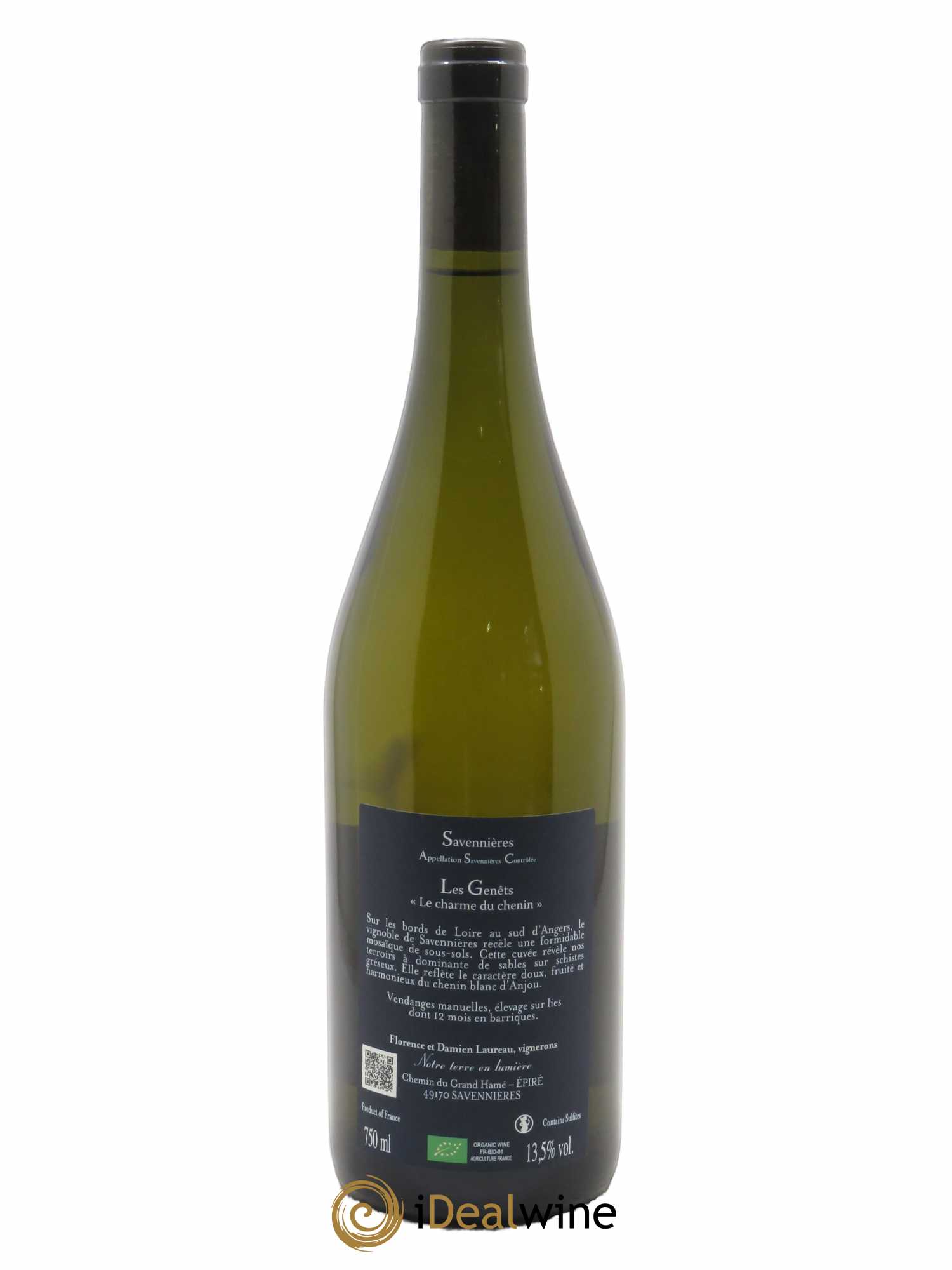 Savennières Les Genêts Domaine Laureau 2019 - Lot de 1 bouteille - 1