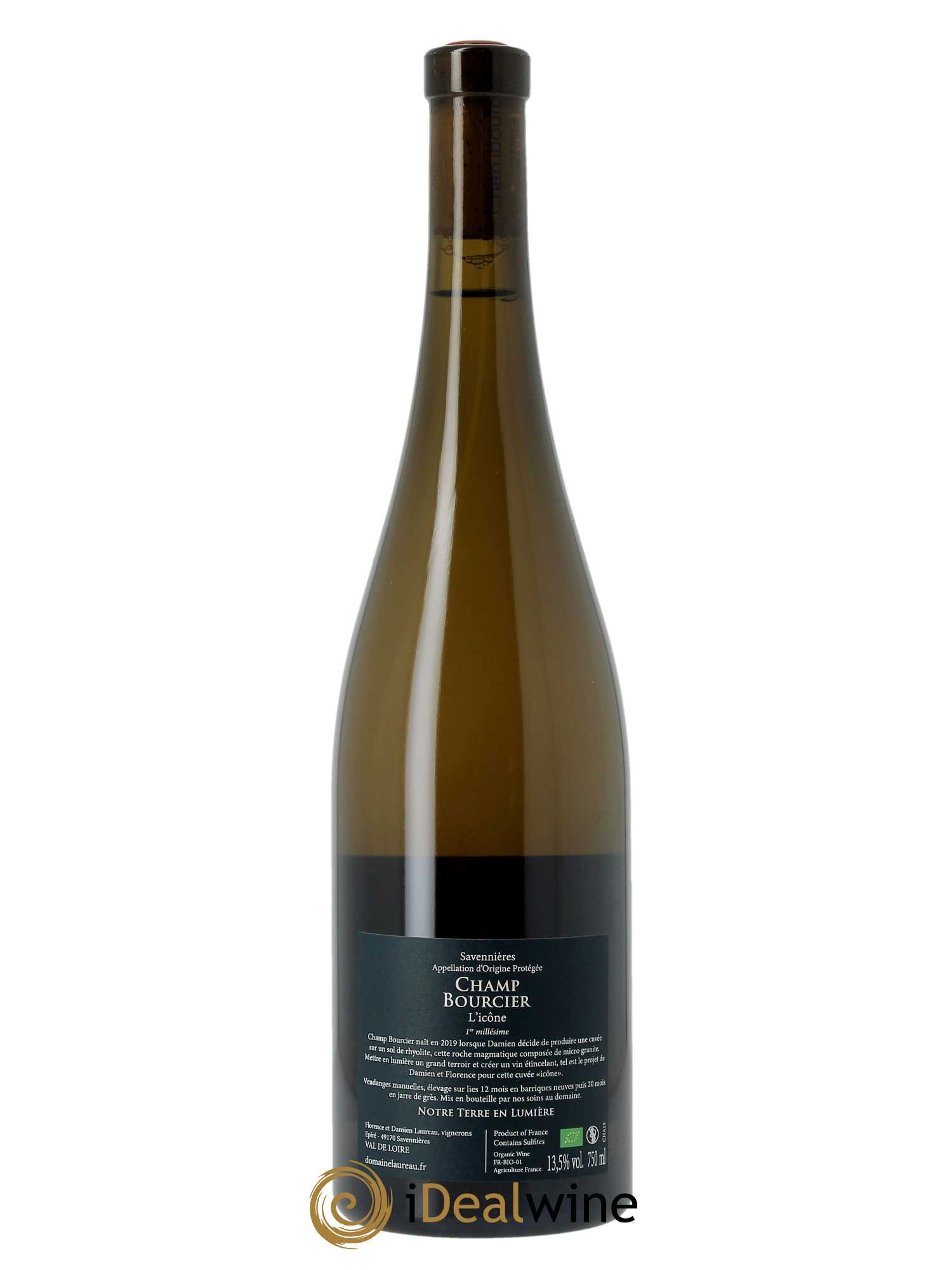 Savennières Champ Bourcier Domaine Laureau  2019 - Lot de 1 bouteille - 1