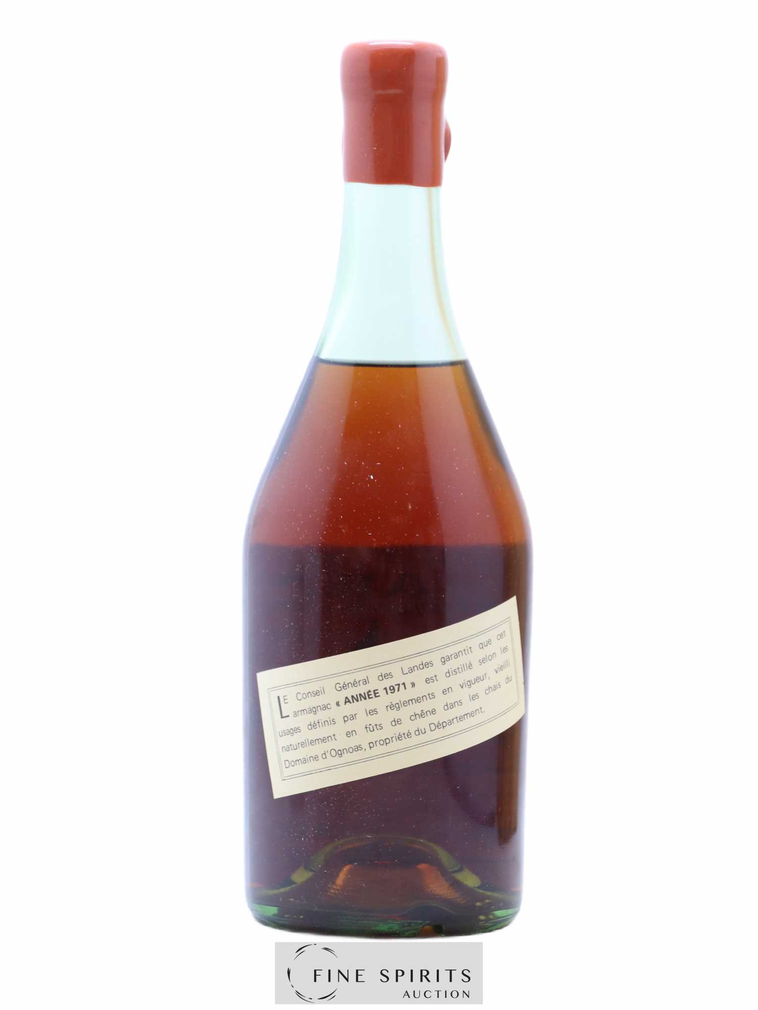 Domaine d'Ognoas 1971 Of. bottled 1981 - Lot de 1 bouteille - 2