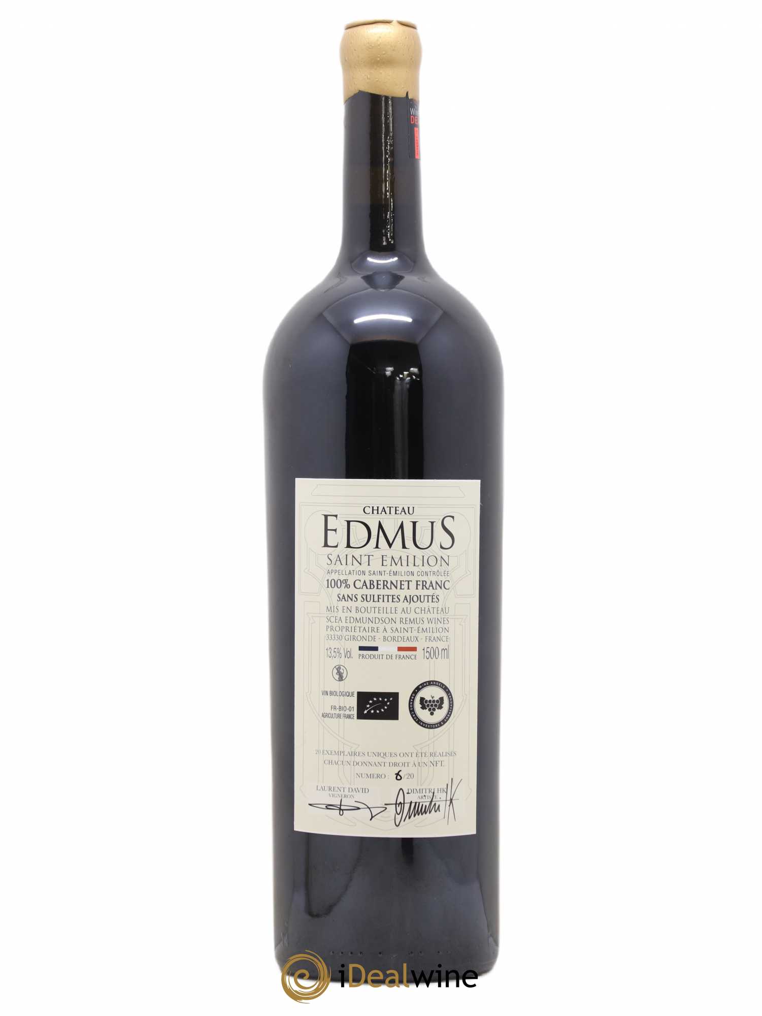 Château Edmus PHI NFT Numéro 6 (sans prix de réserve) 2021 - Lot de 1 magnum - 1