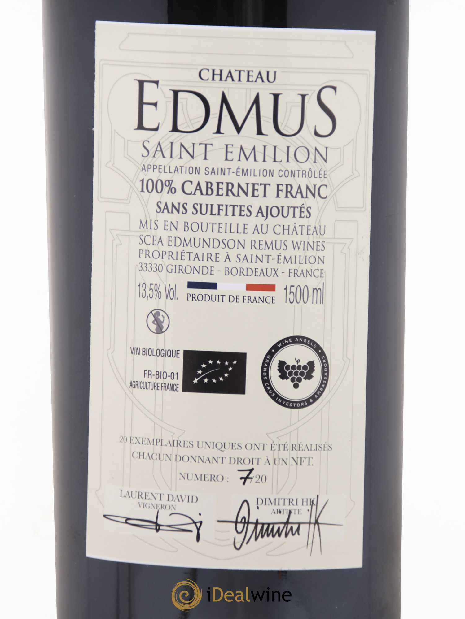 Château Edmus PHI NFT Numéro 7 (sans prix de réserve) 2021 - Lot de 1 magnum - 4