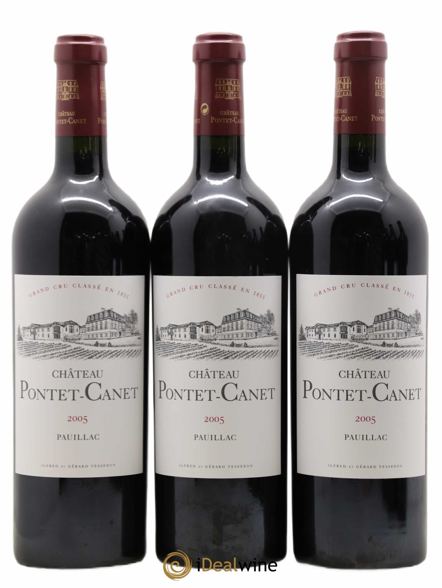 Château Pontet Canet 5ème Grand Cru Classé 2005 - Lot de 12 bouteilles - 3