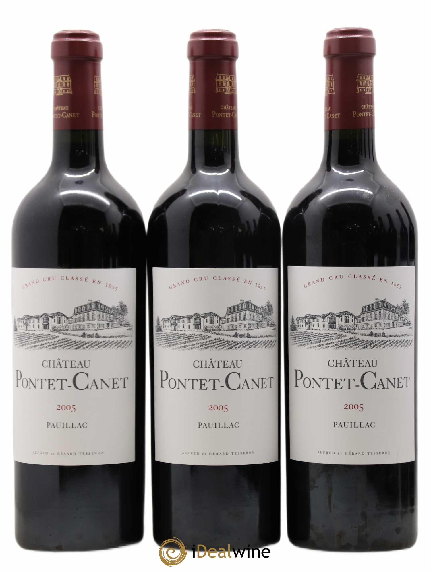 Château Pontet Canet 5ème Grand Cru Classé 2005 - Lot de 12 bouteilles - 5