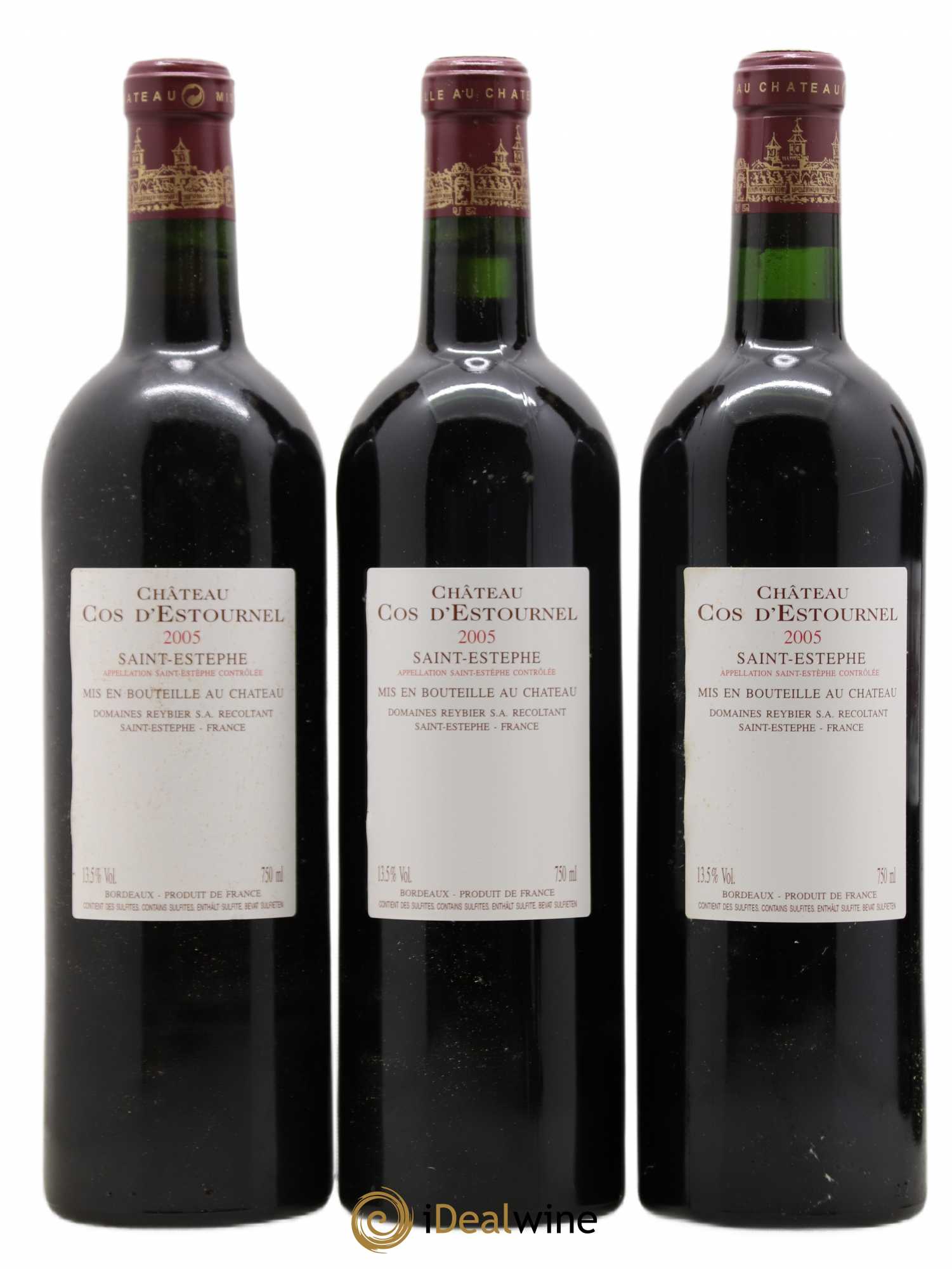 Cos d'Estournel 2ème Grand Cru Classé 2005 - Lot de 12 bouteilles - 6
