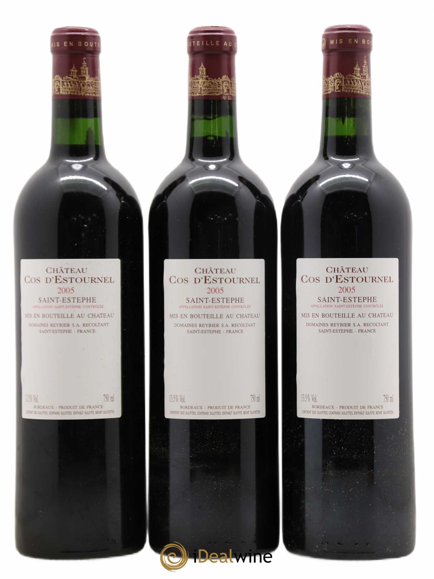 Cos d'Estournel 2ème Grand Cru Classé 2005 - Lot de 12 bouteilles - 8
