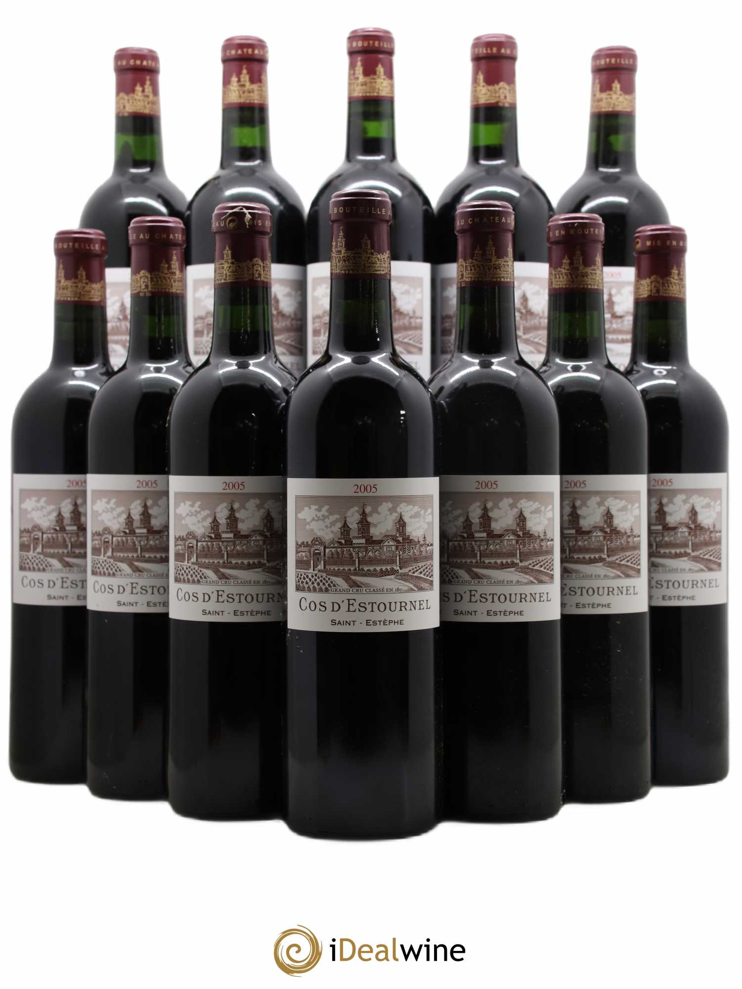 Cos d'Estournel 2ème Grand Cru Classé 2005 - Lot de 12 bouteilles - 0