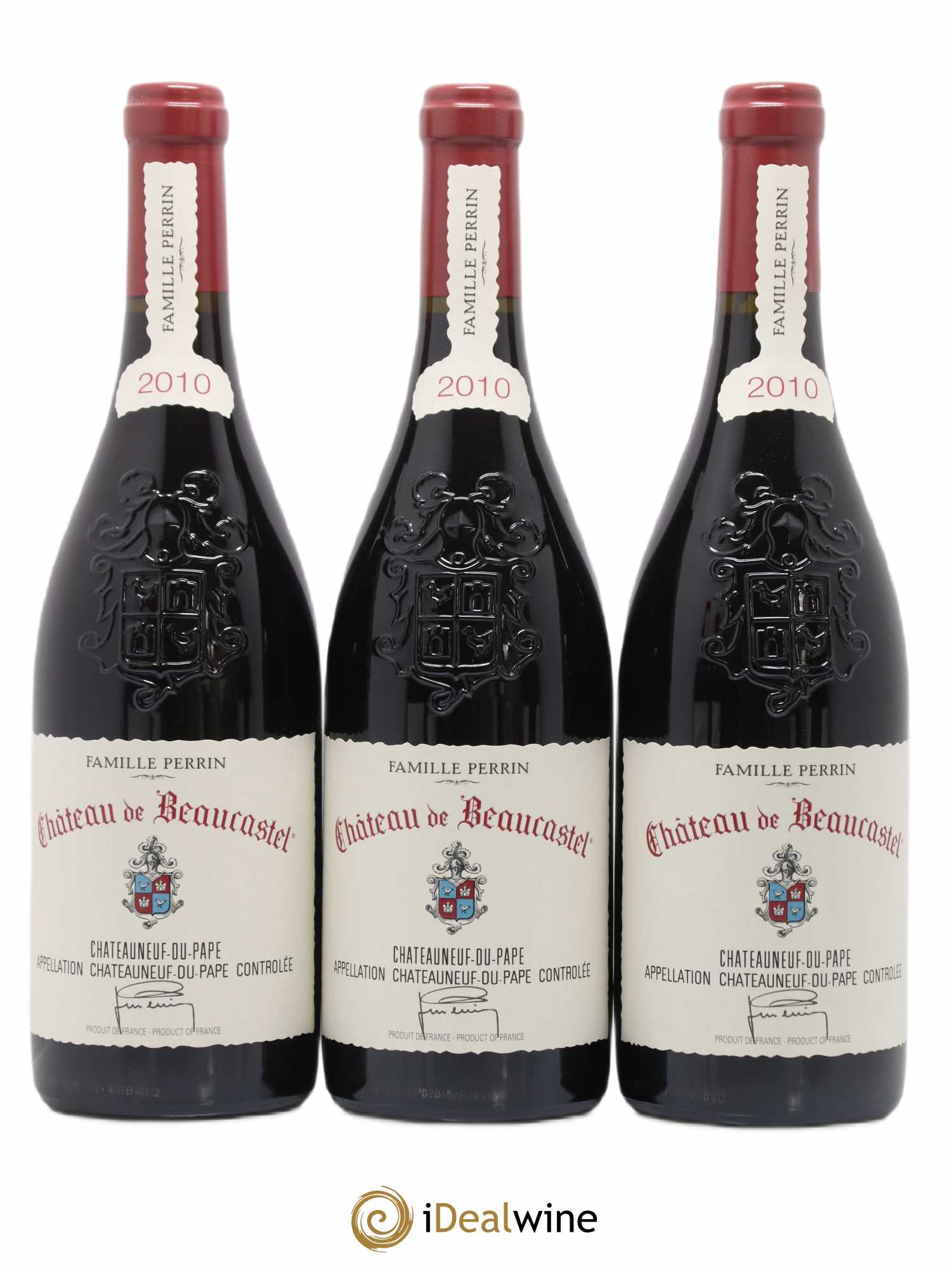 Châteauneuf-du-Pape Château de Beaucastel Famille Perrin 2010 - Lot de 6 bouteilles - 2