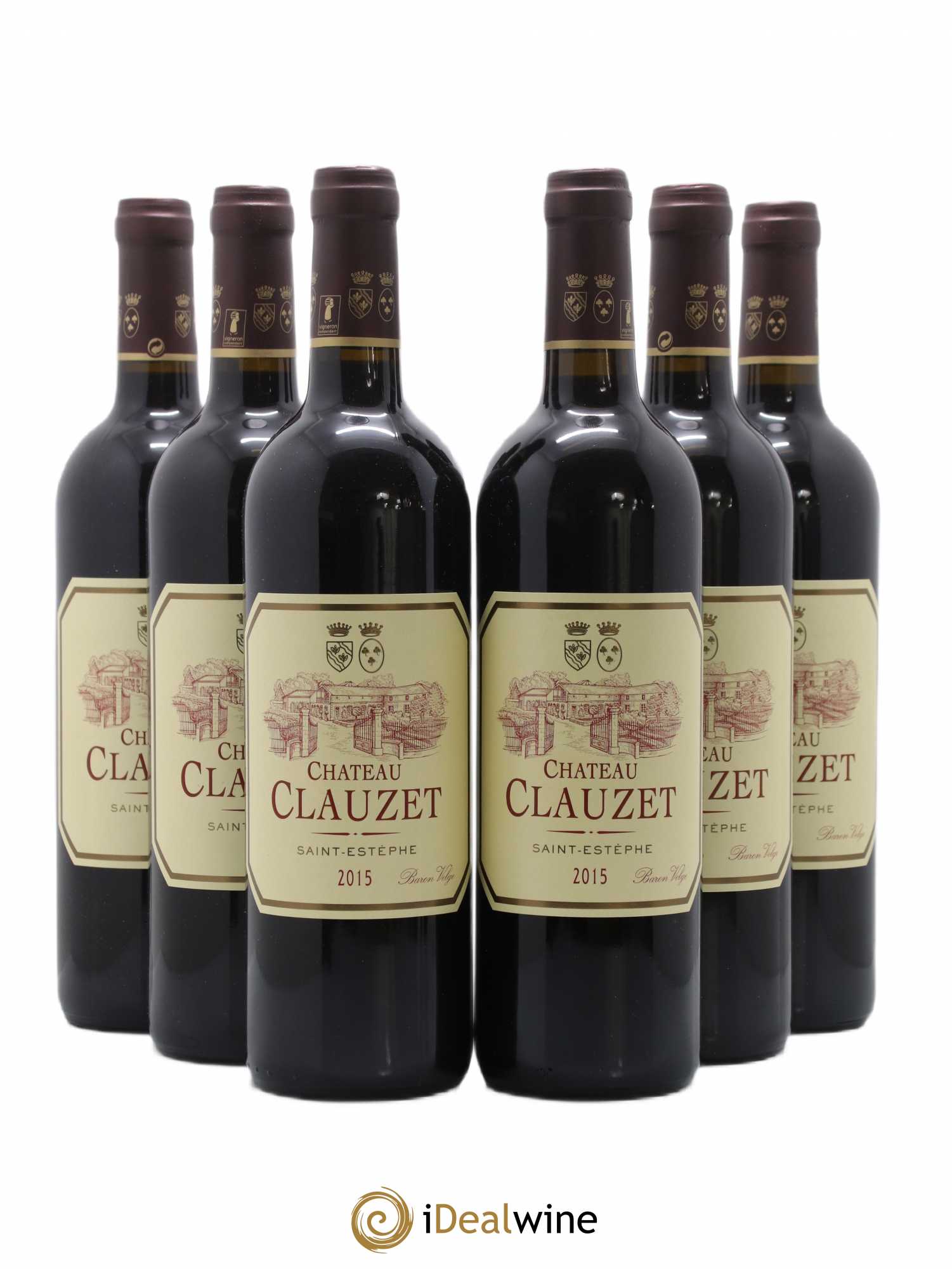 Château Clauzet 2015 - Lot de 6 bouteilles - 0
