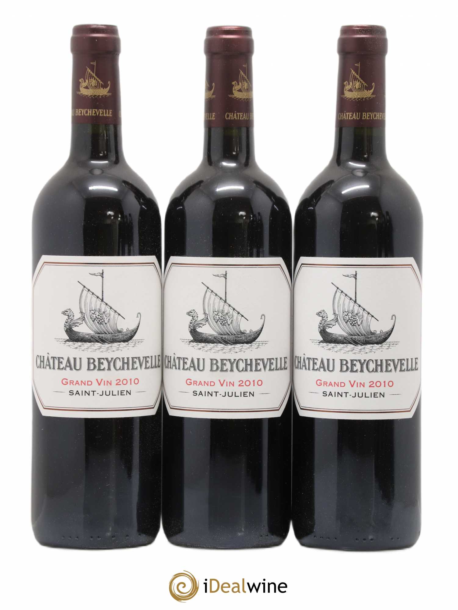 Château Beychevelle 4ème Grand Cru Classé 2010 - Lot de 6 bouteilles - 1