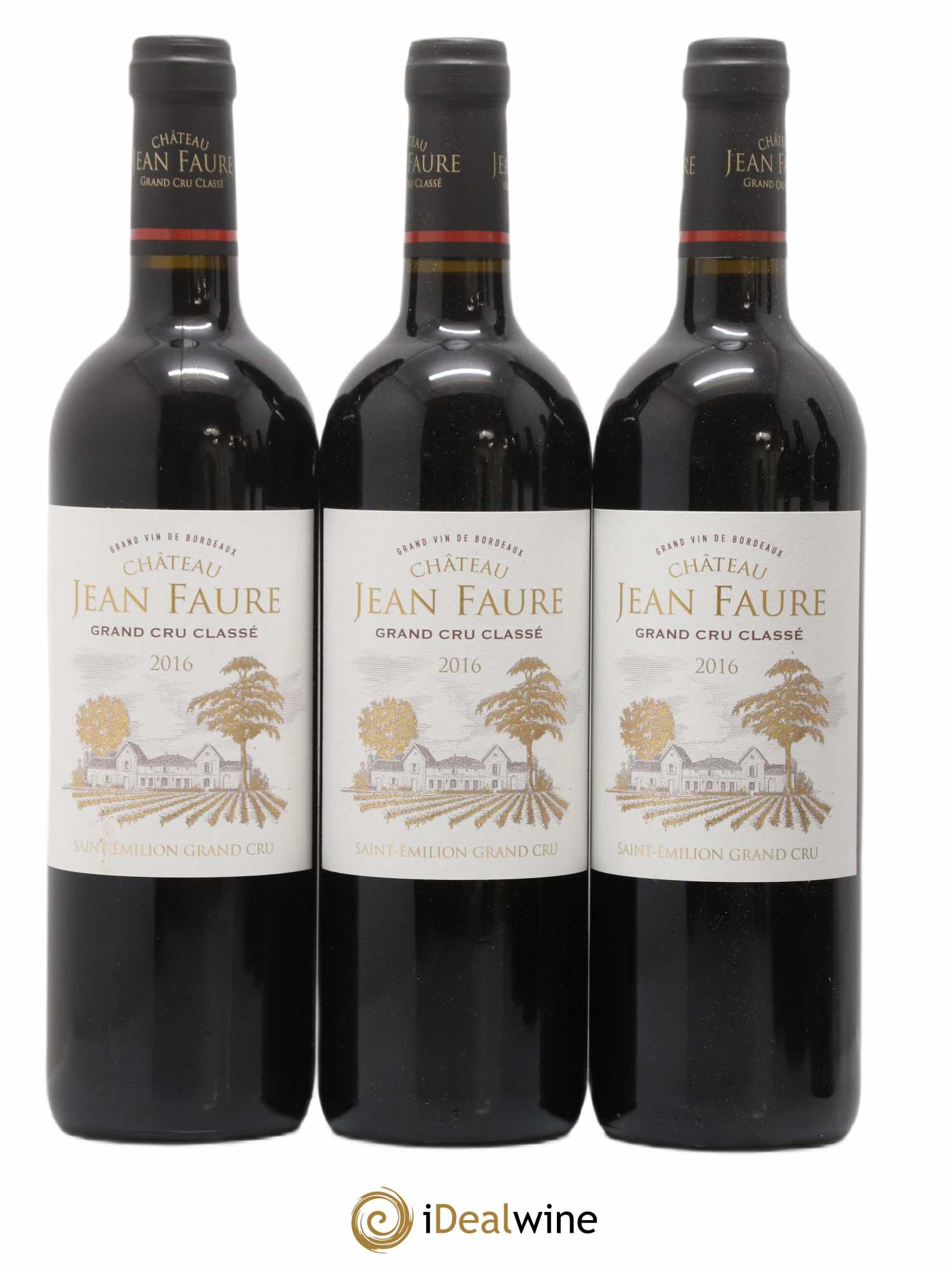 Château Jean Faure Grand Cru Classé 2016 - Lot de 6 bouteilles - 1