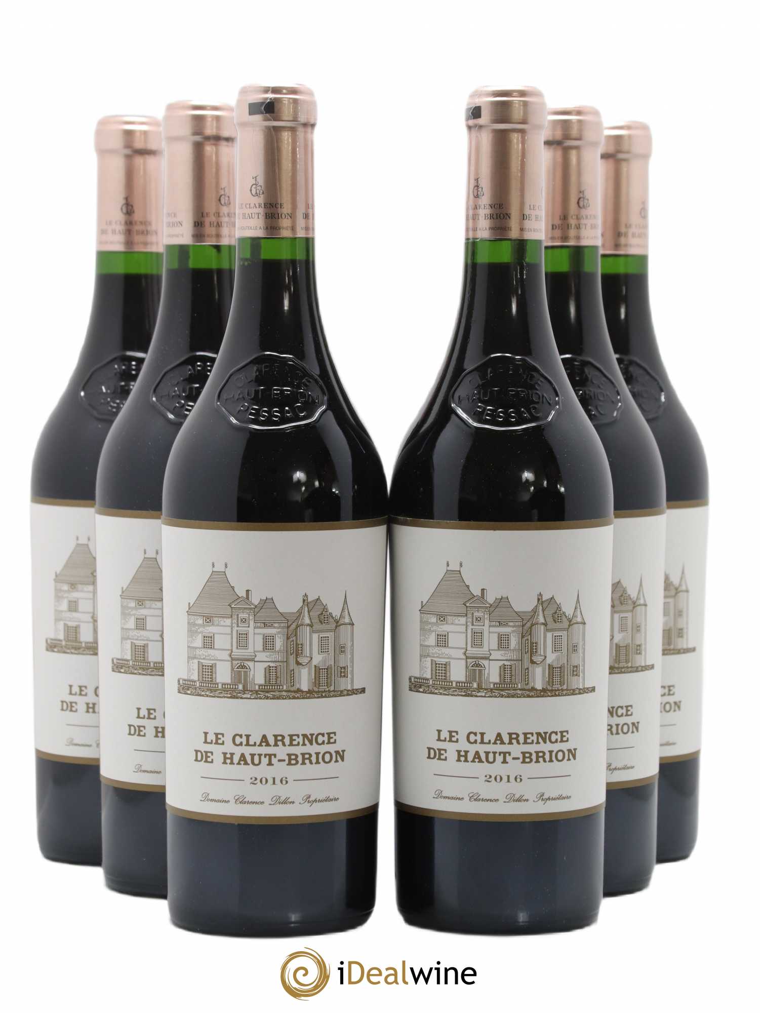 Clarence (Bahans) de Haut-Brion Second Vin 2016 - Lot de 6 bouteilles - 0