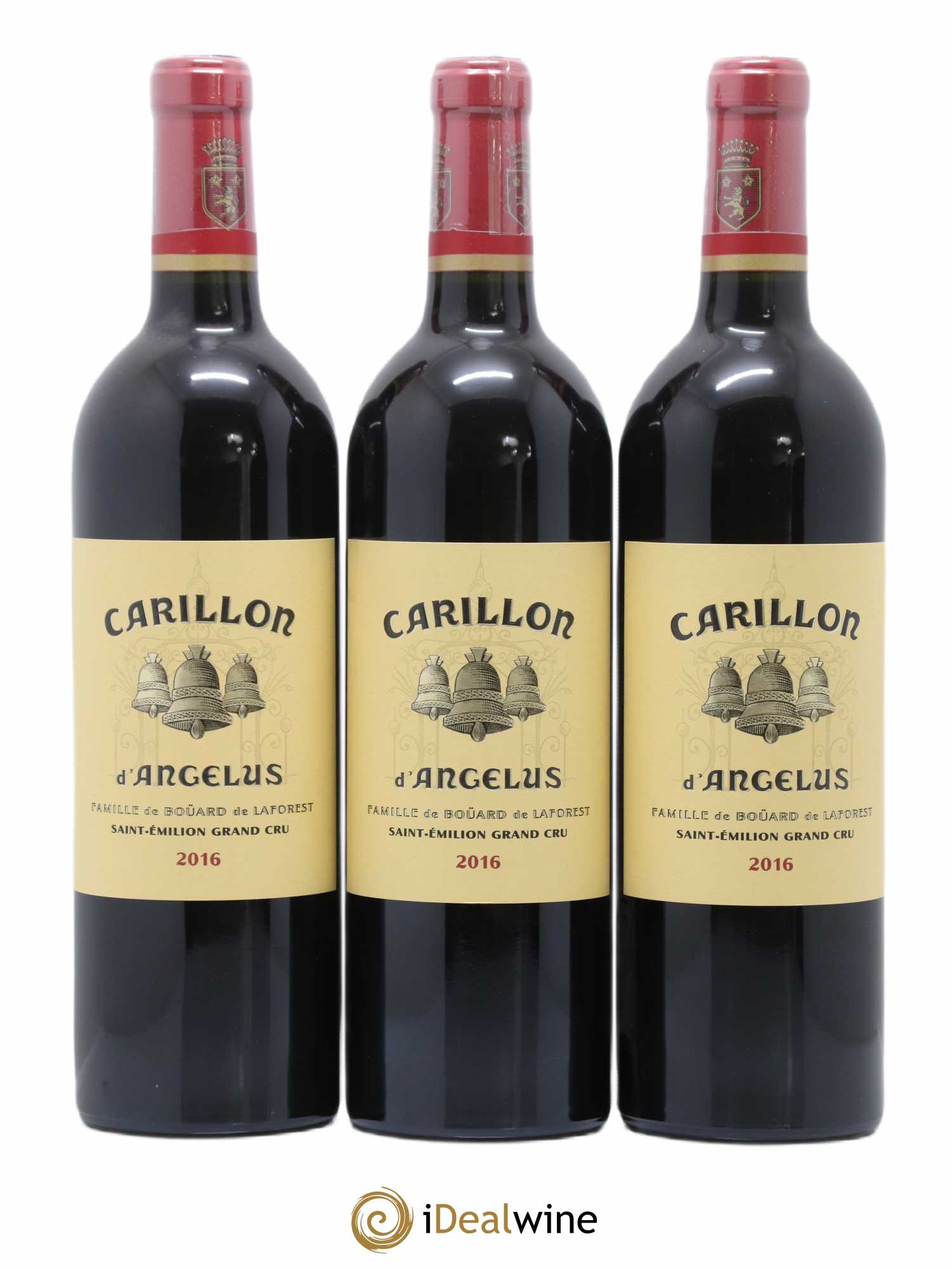 Le Carillon de l'Angélus Second Vin 2016 - Lot de 3 bouteilles - 0