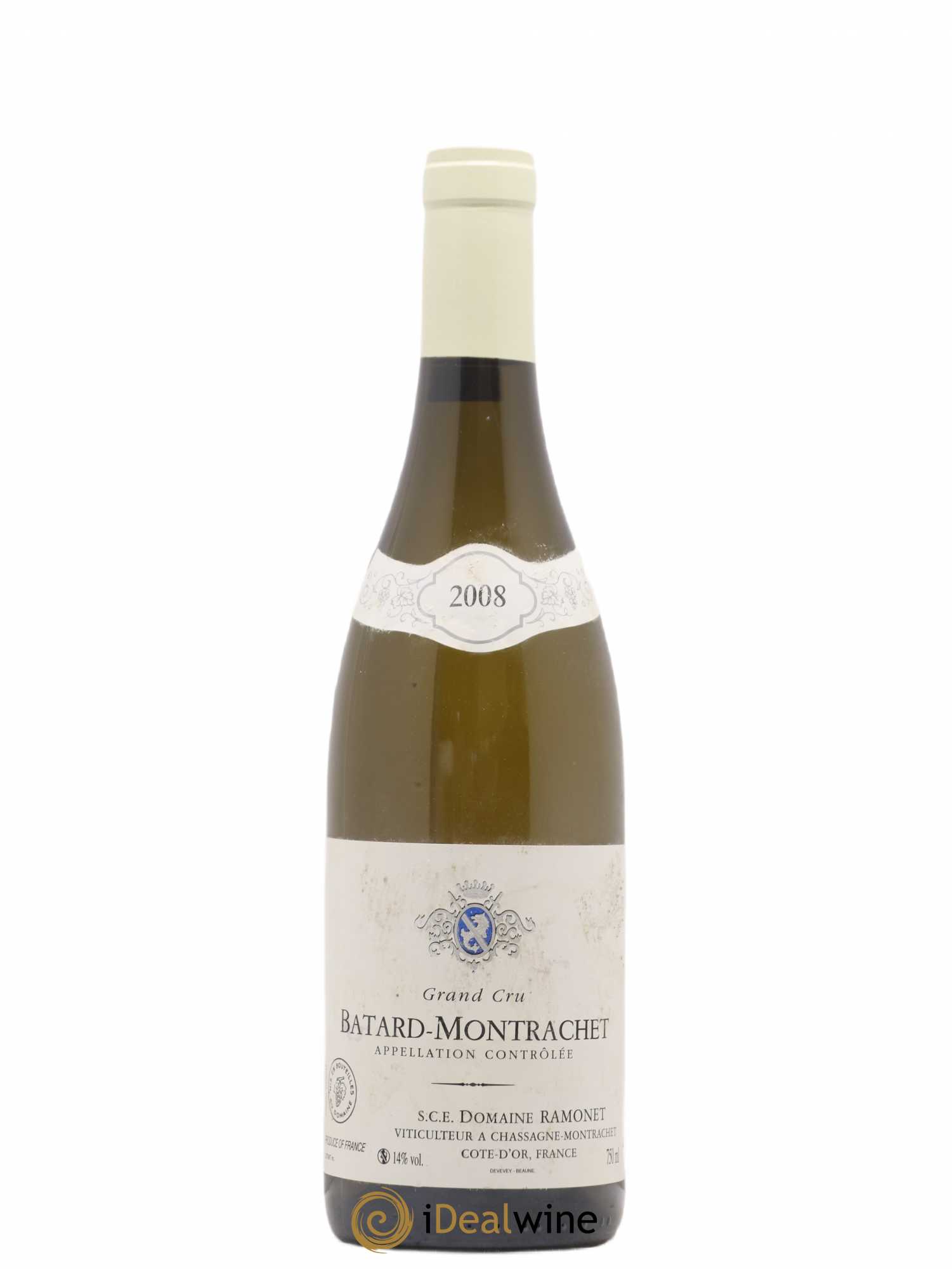 Bâtard-Montrachet Grand Cru Ramonet (Domaine) 2008 - Lot de 1 bouteille - 0