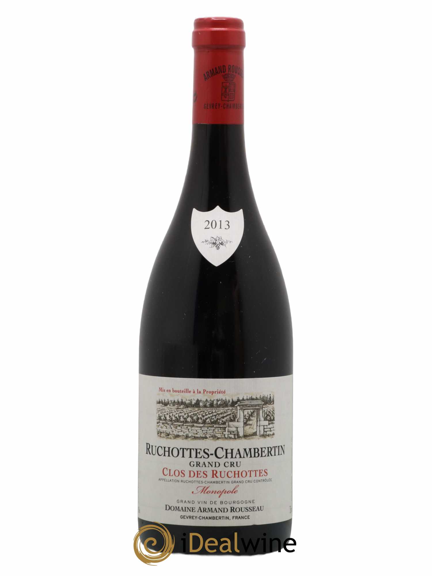 Ruchottes-Chambertin Grand Cru Clos des Ruchottes Armand Rousseau (Domaine) 2013 - Lot de 1 bouteille - 0