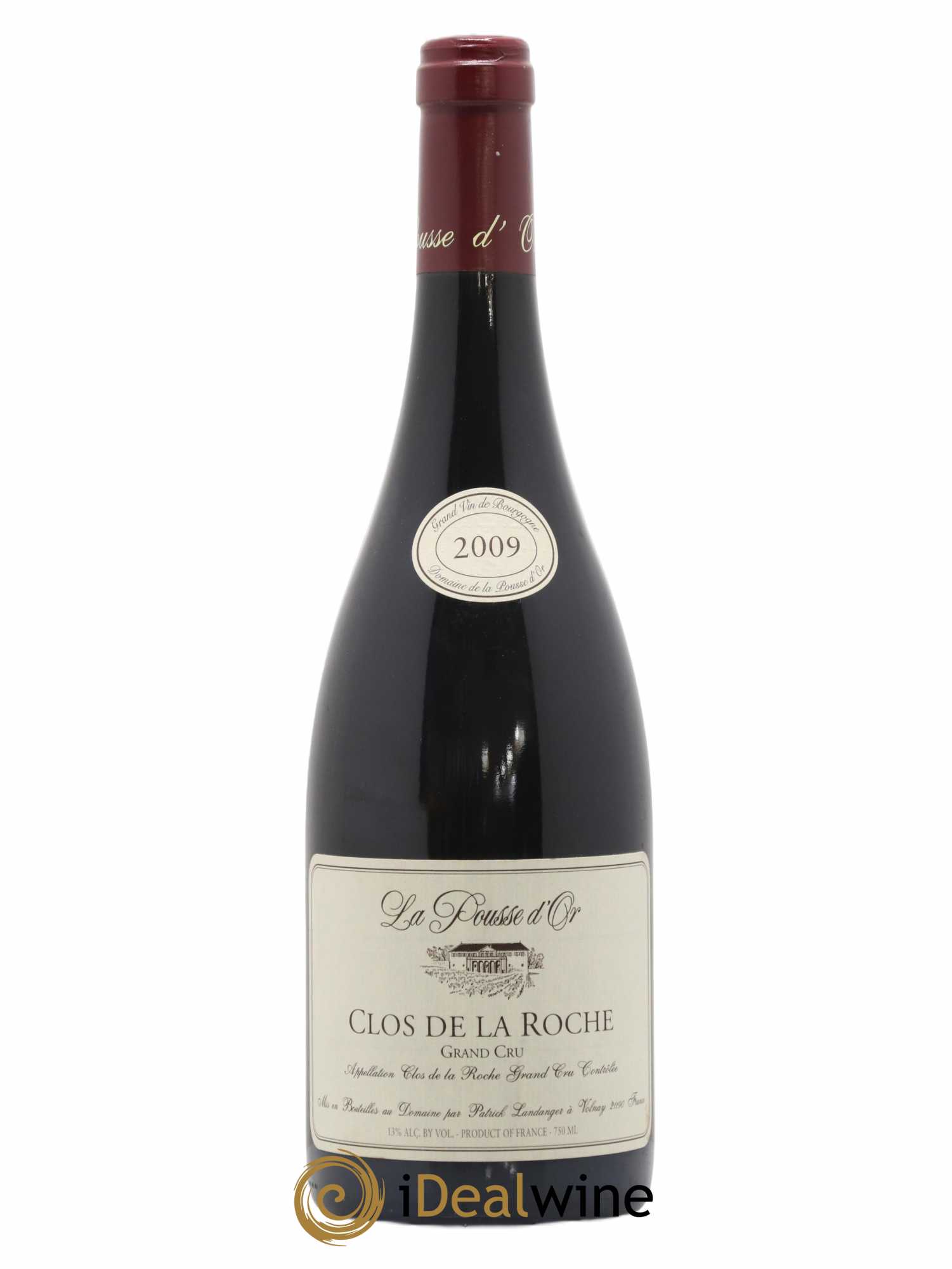 Clos de la Roche Grand Cru La Pousse d'Or (Domaine de) 2009 - Lot de 1 bouteille - 0