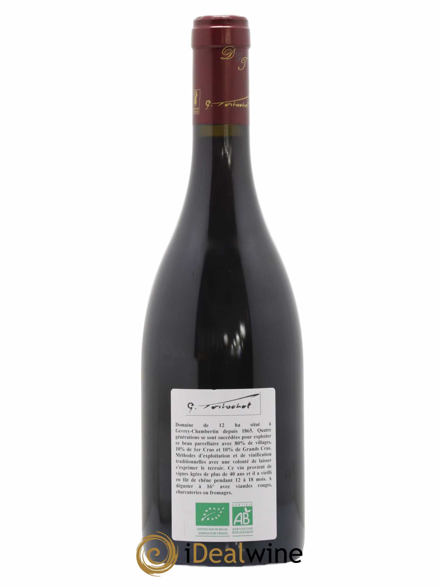 Mazis-Chambertin Grand Cru Tortochot (Domaine) 2021 - Lot de 1 bouteille - 1