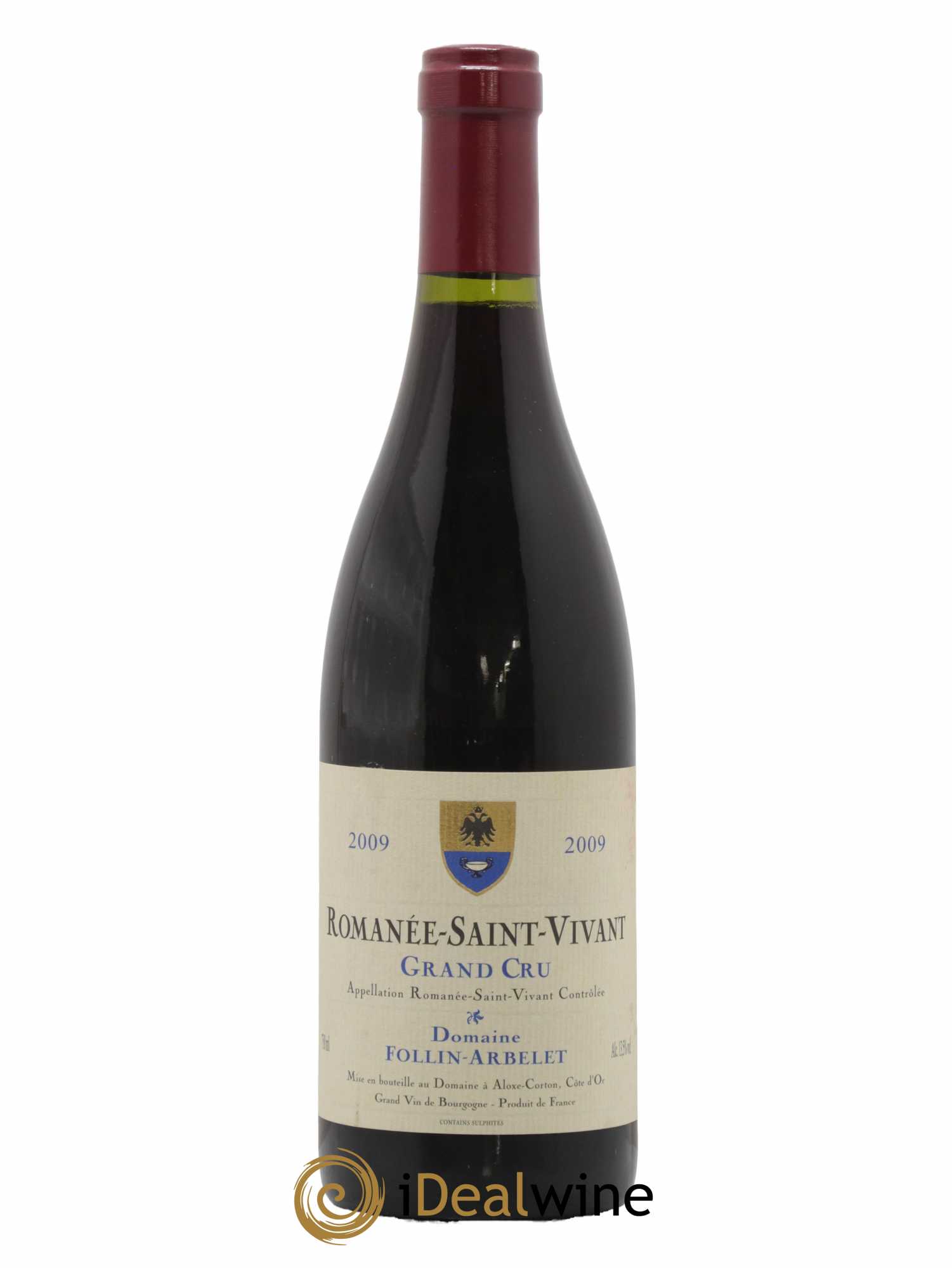 Romanée-Saint-Vivant Grand Cru Follin-Arbelet 2009 - Lot de 1 bouteille - 0