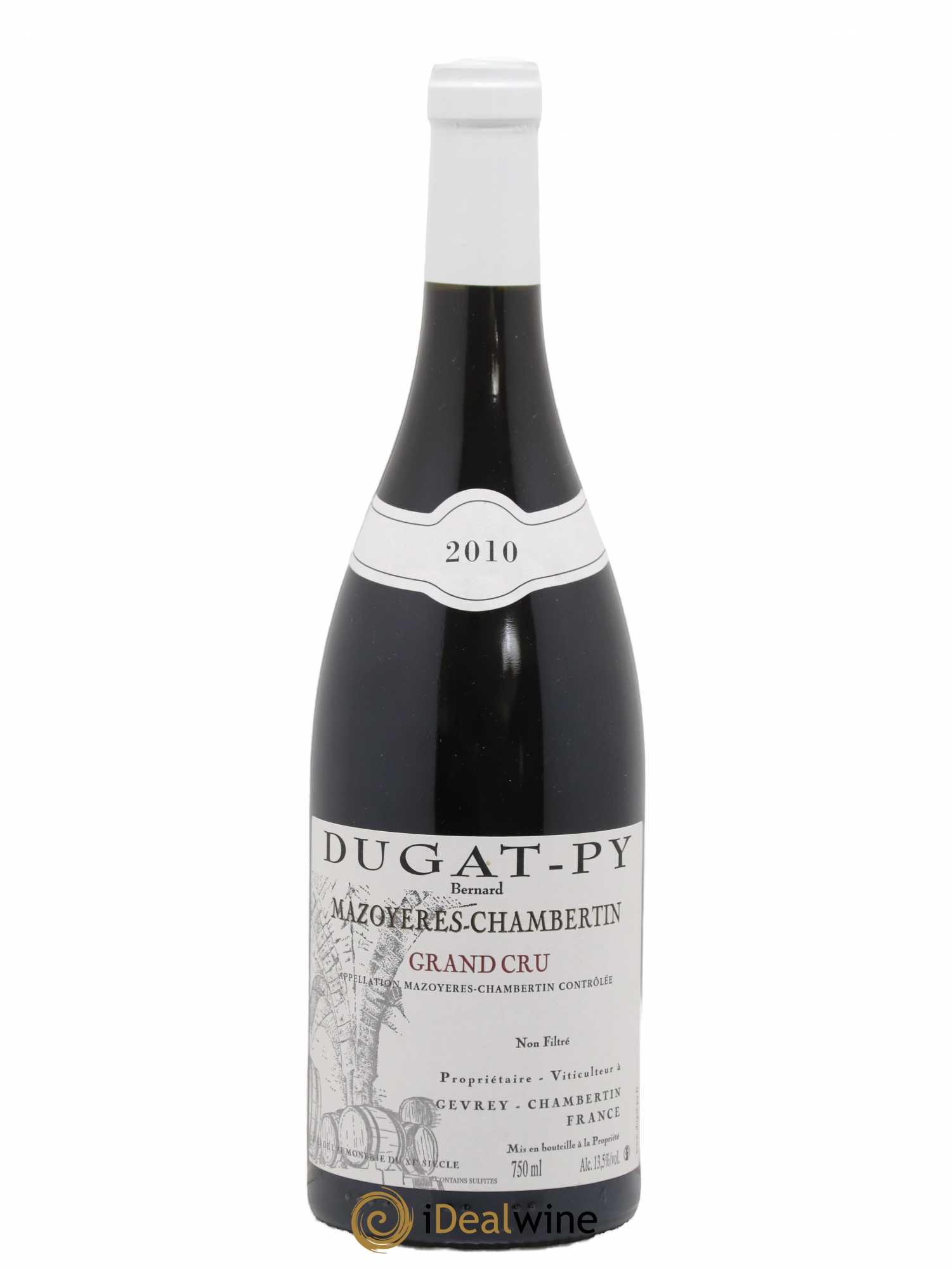Mazoyères-Chambertin Grand Cru Dugat-Py 2010 - Lot de 1 bouteille - 0