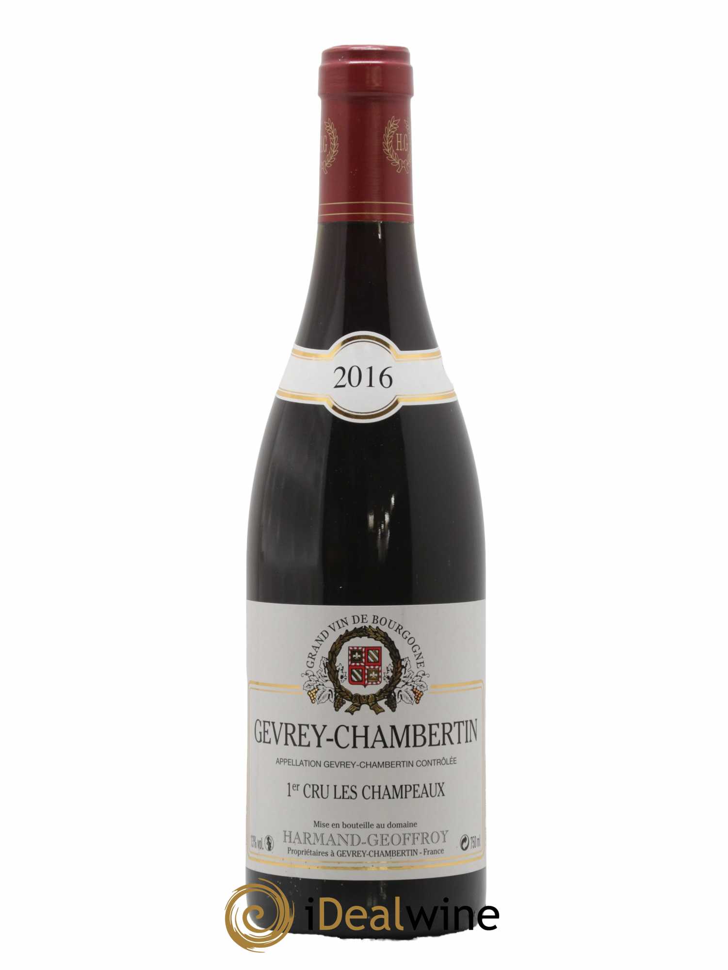 Gevrey-Chambertin 1er Cru Les Champeaux Harmand-Geoffroy (Domaine) 2016 - Lot de 1 bouteille - 0