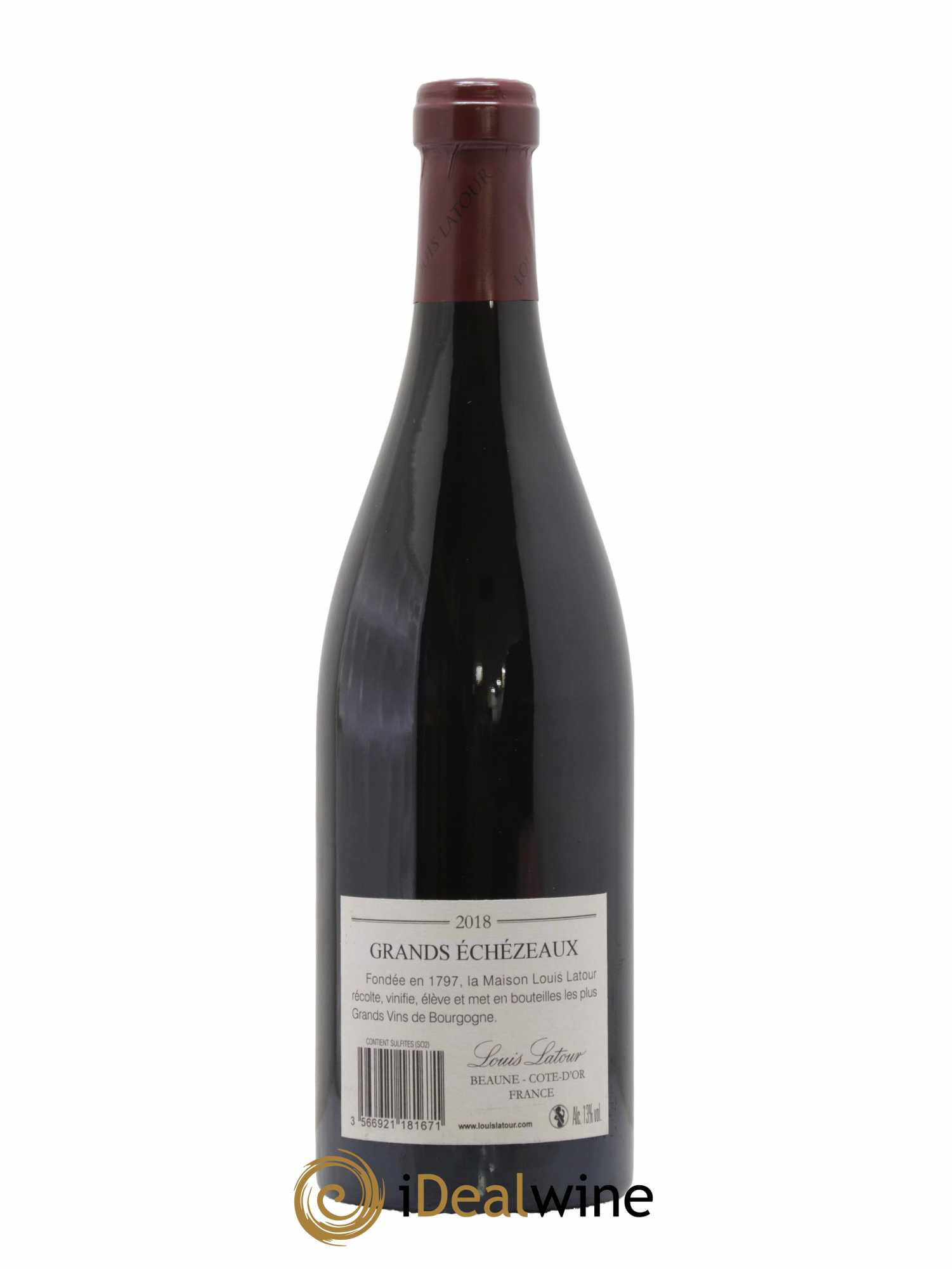 Grands-Echezeaux Grand Cru Louis Latour 2018 - Lot de 1 bouteille - 1