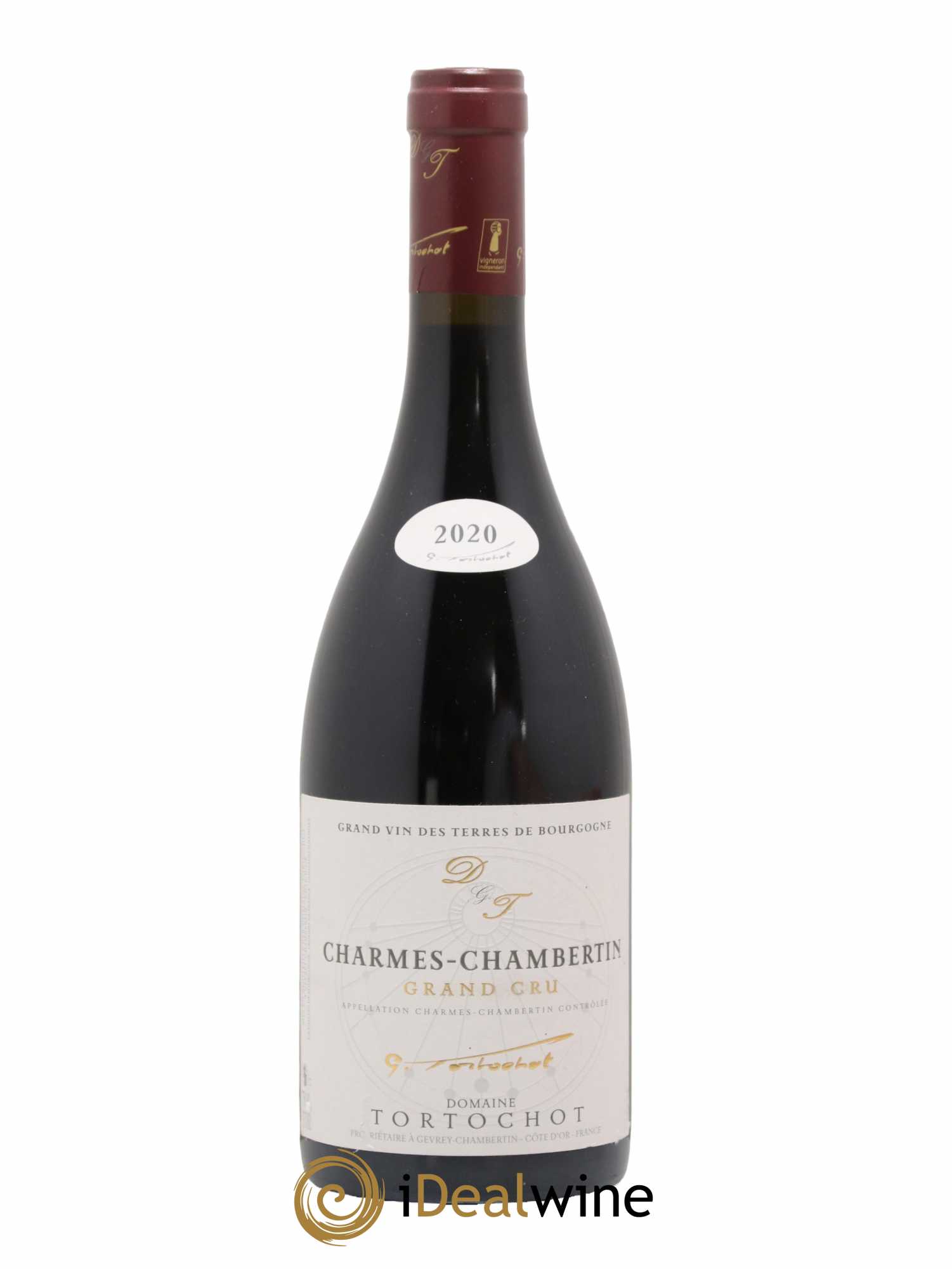 Charmes-Chambertin Grand Cru Tortochot (Domaine) 2020 - Lot de 1 bouteille - 0