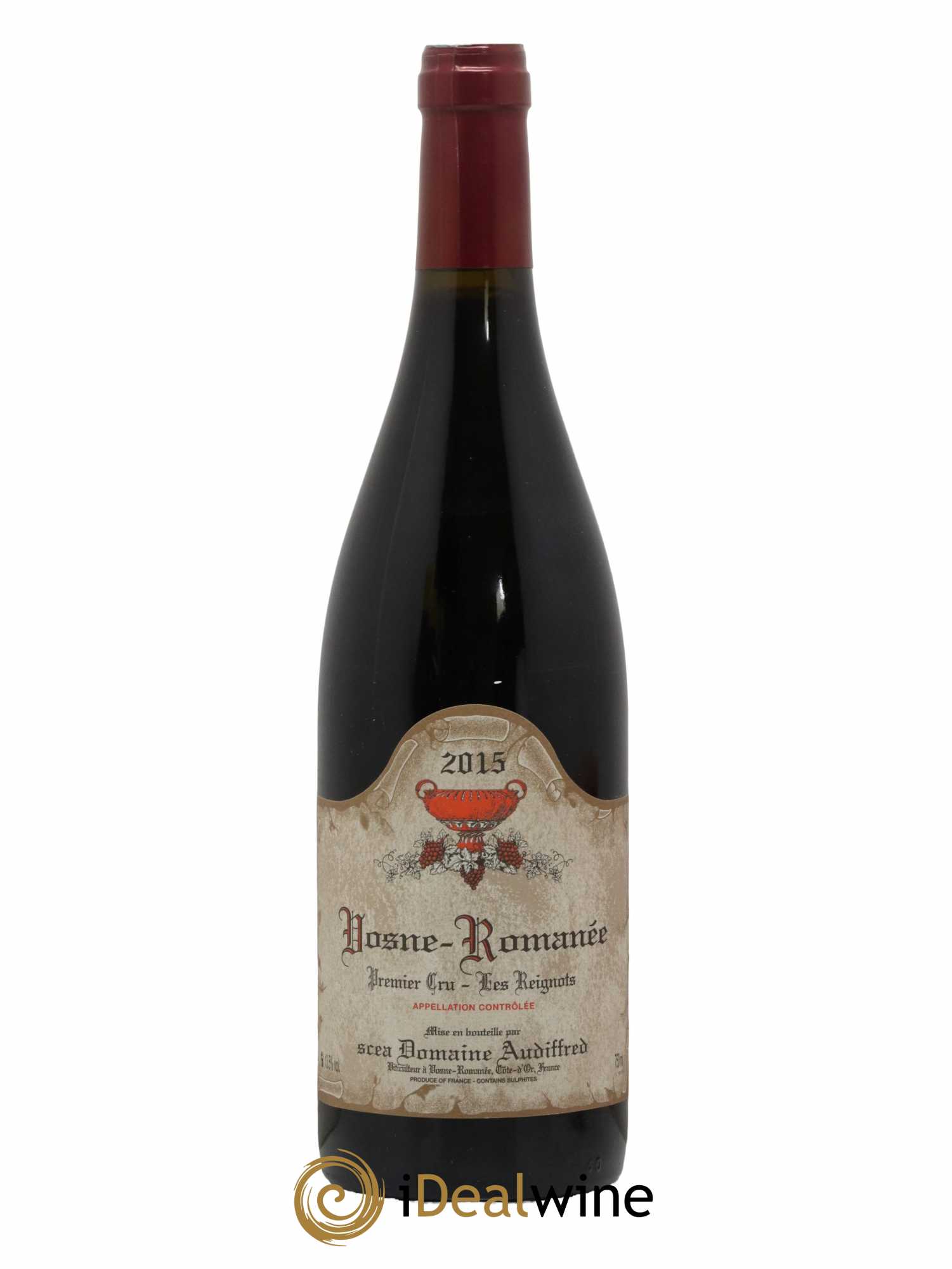 Vosne-Romanée 1er Cru Les Reignots Domaine Audiffred 2015 - Lot de 1 bouteille - 0