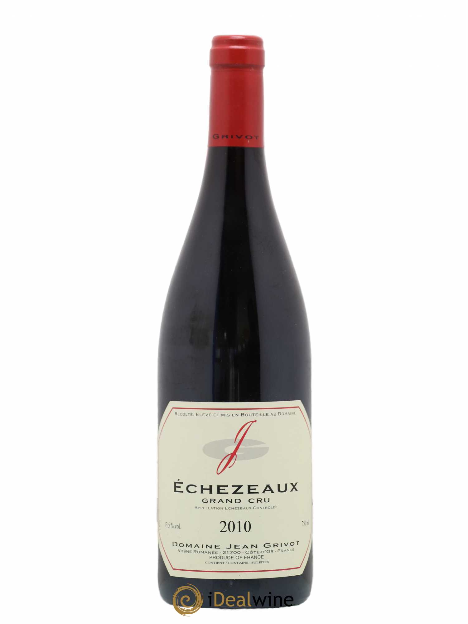 Echezeaux Grand Cru Jean Grivot 2010 - Lot de 1 bouteille - 0